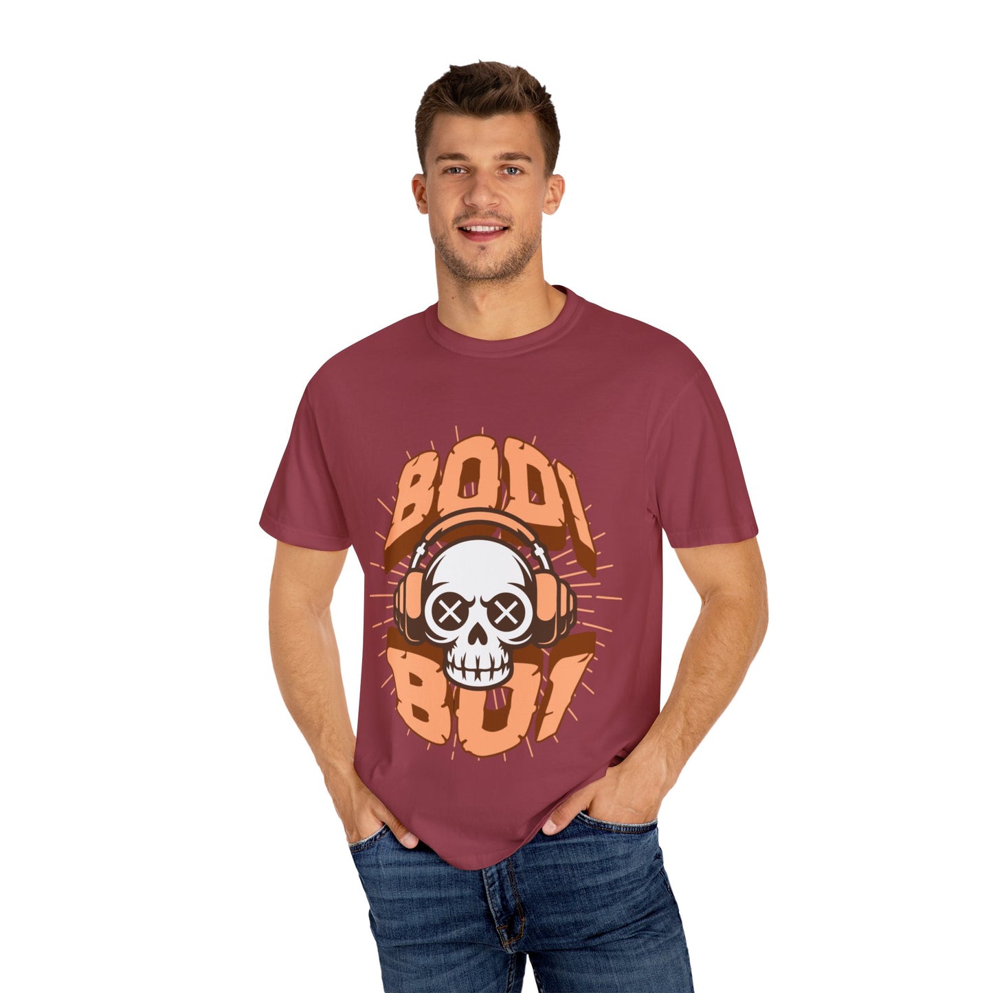 Edgy Skull Graphic Tee, Unisex T-shirt for Music Lovers, Casual Streetwear, Alternative Fashion, Gift for Him/Her