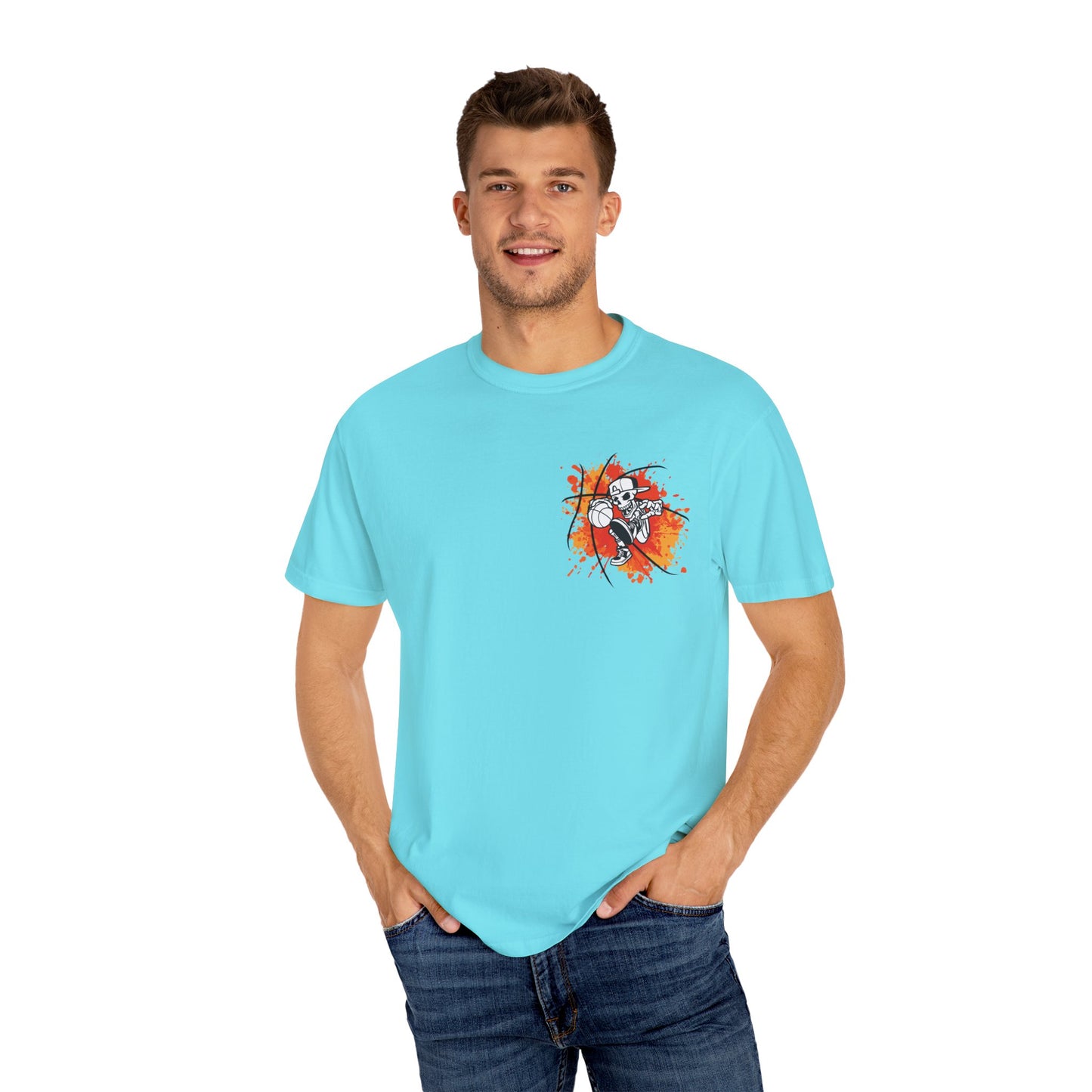 Living the Dream T-Shirt, Unisex Basketball Tee, Gift for Sports Lovers, Casual Wear, Unique Graphic T-Shirt, Streetwear Fashion