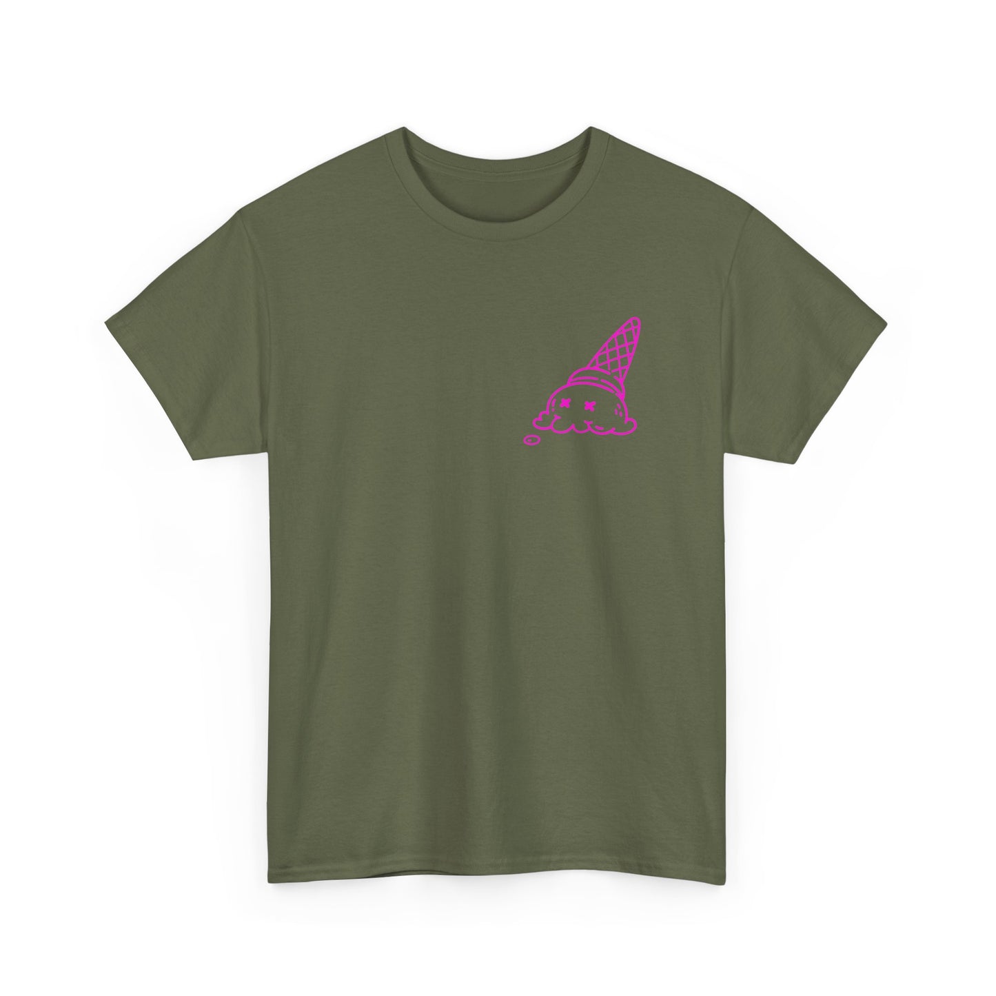 Whimsical Unisex Tee with Dessert Design, Fun Graphic Shirt for Parties, Casual Wear, Gift for Food Lovers, Cute Apparel