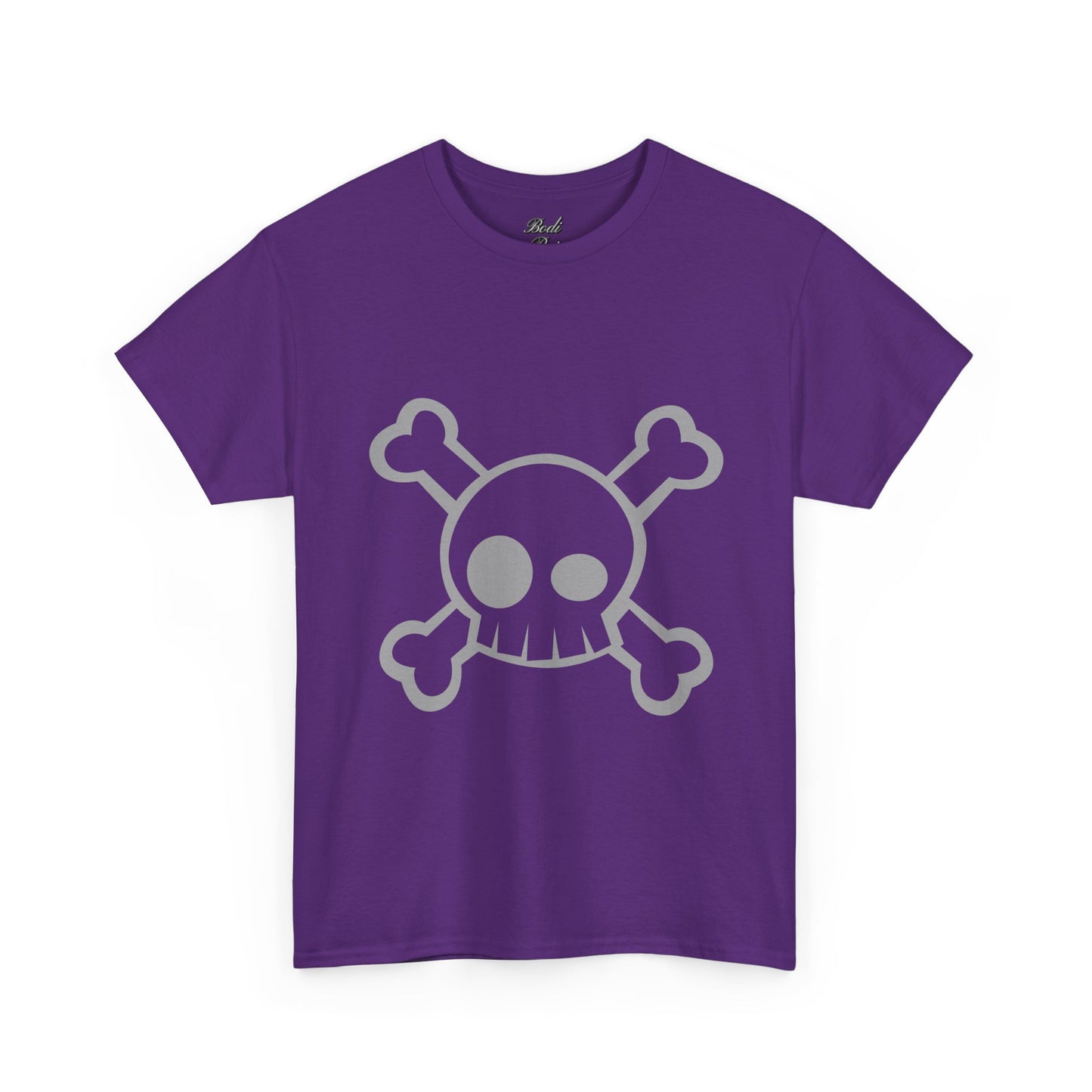 Skull & Bear Graphic Tee, Unisex Heavy Cotton Shirt for Casual Wear, Gift for Birthdays, Halloween, Gothic Tee, Cool Tee, Bear Lover Gift,