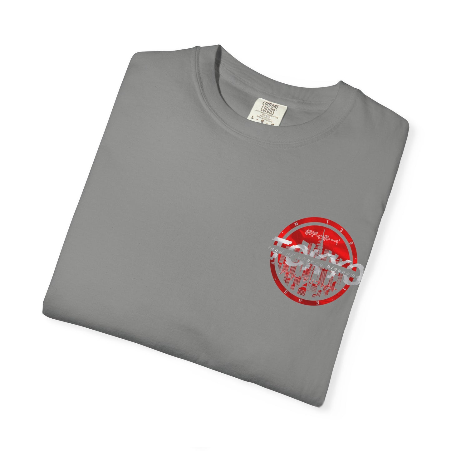 Bodi boi Garment-Dyed T-Shirt, Trendy Streetwear Tee, Travel Souvenir Shirt, Casual Wear, Gift for Tokyo Lovers