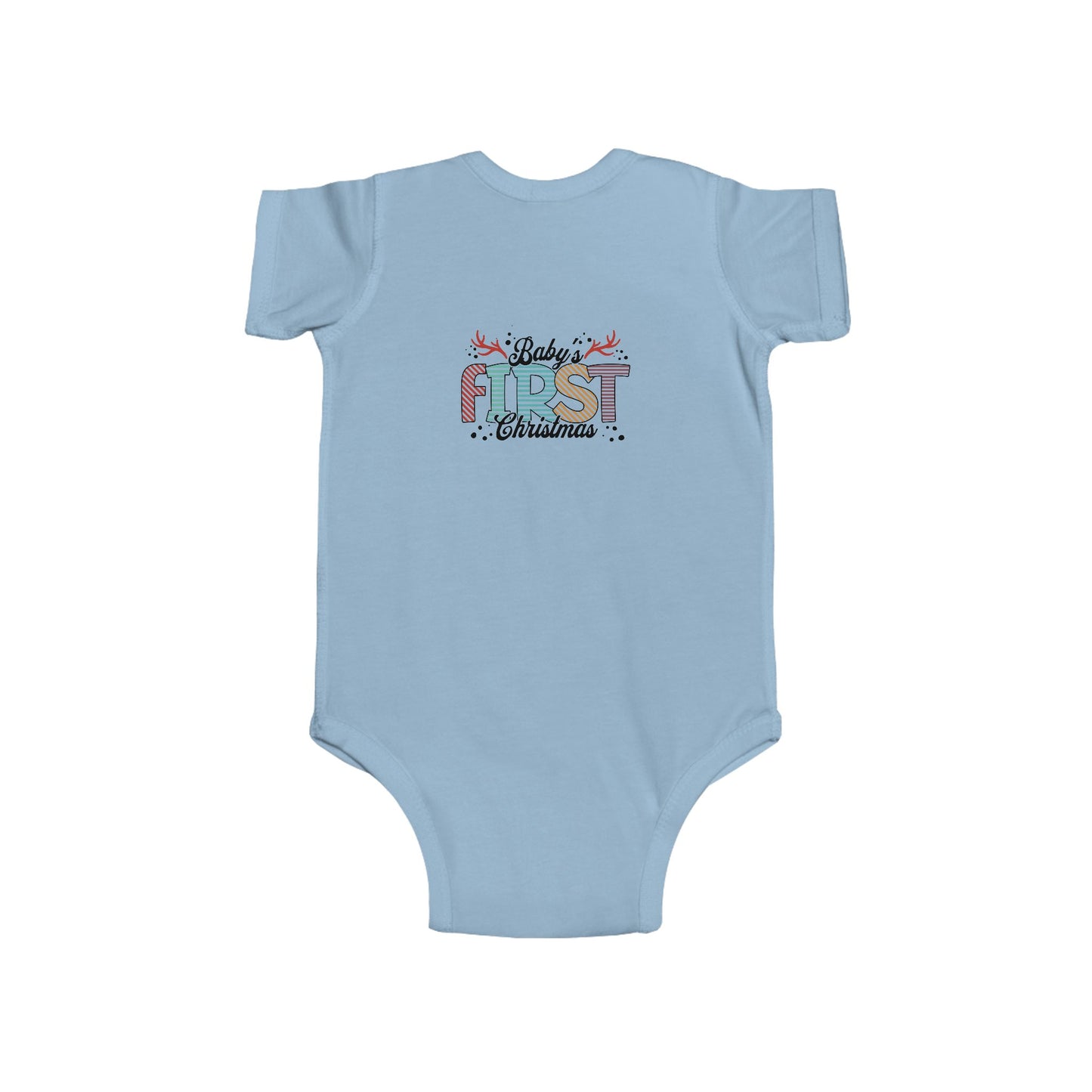 Baby's First Christmas Bodysuit, Infant Christmas Outfit, Holiday Baby Onesie, Cute Baby Gift, First Christmas Keepsake
