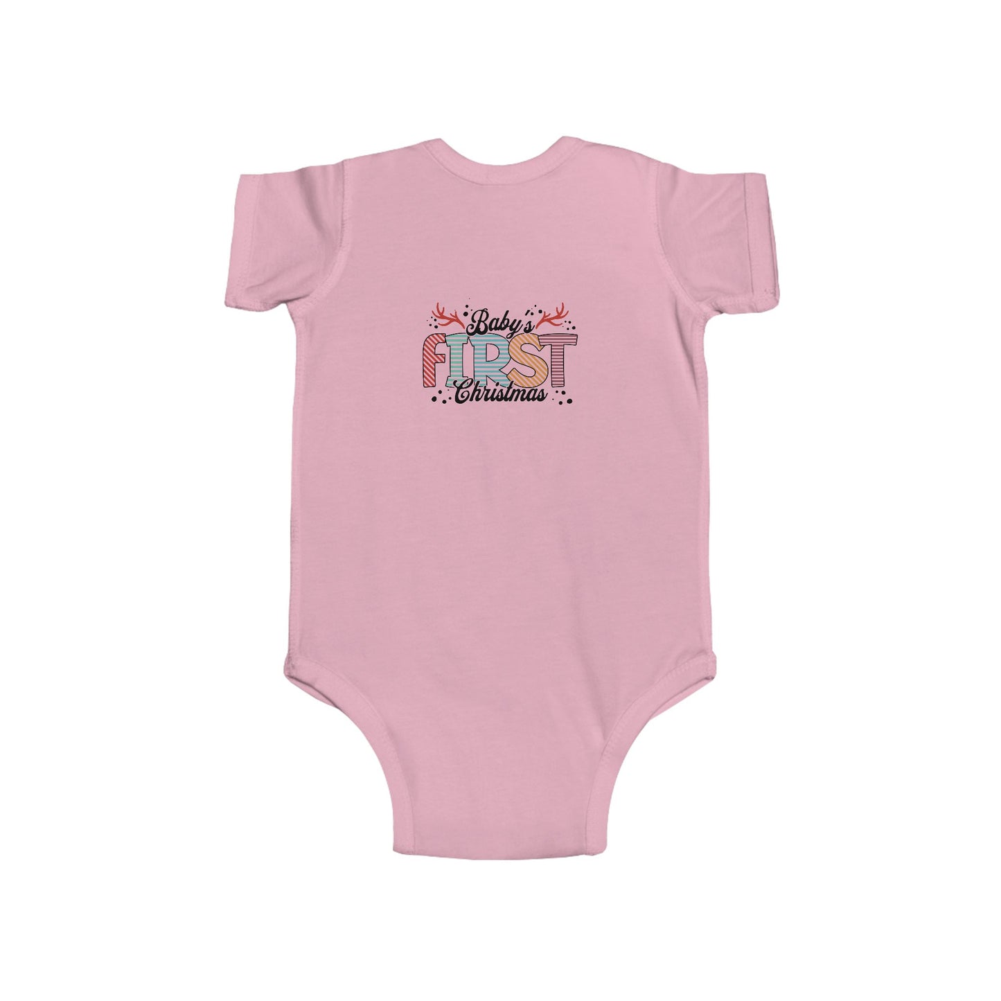 Baby's First Christmas Bodysuit, Infant Christmas Outfit, Holiday Baby Onesie, Cute Baby Gift, First Christmas Keepsake