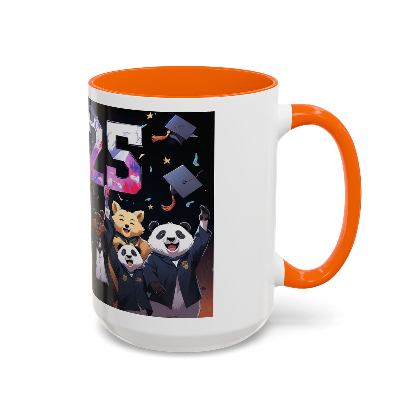 Anime Animals Graduation Celebration Coffee Mug, Funny Animal Graduation Mug, Custom Graduate Gift, Class of 2025 Mug, Unique Graduation Present