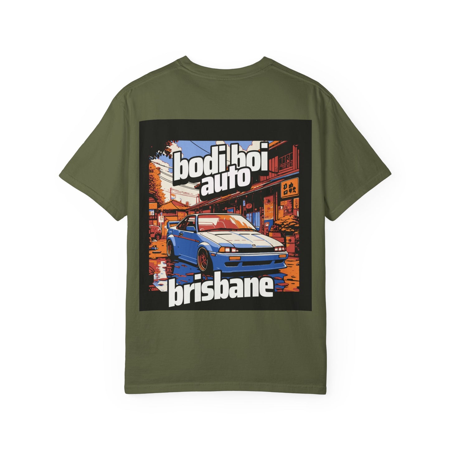 Bodi boi, Brisbane Graphic Shirt, Streetwear Apparel, Summer Casual Clothing