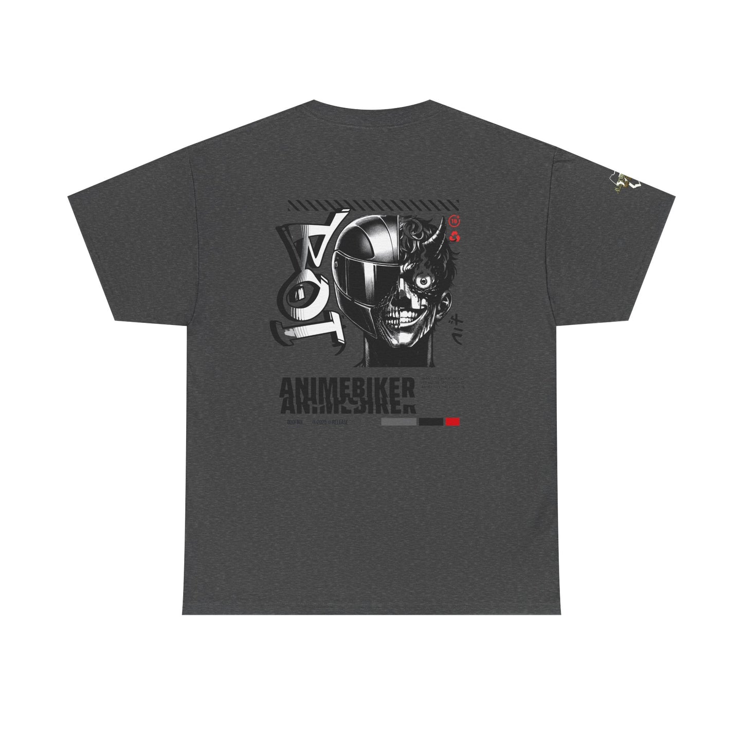 Anime-Inspired Unisex Heavy Cotton Tee | Casual Streetwear | Gift for Gamers, Anime Lovers, Unique Graphic Tee, Everyday Fashion