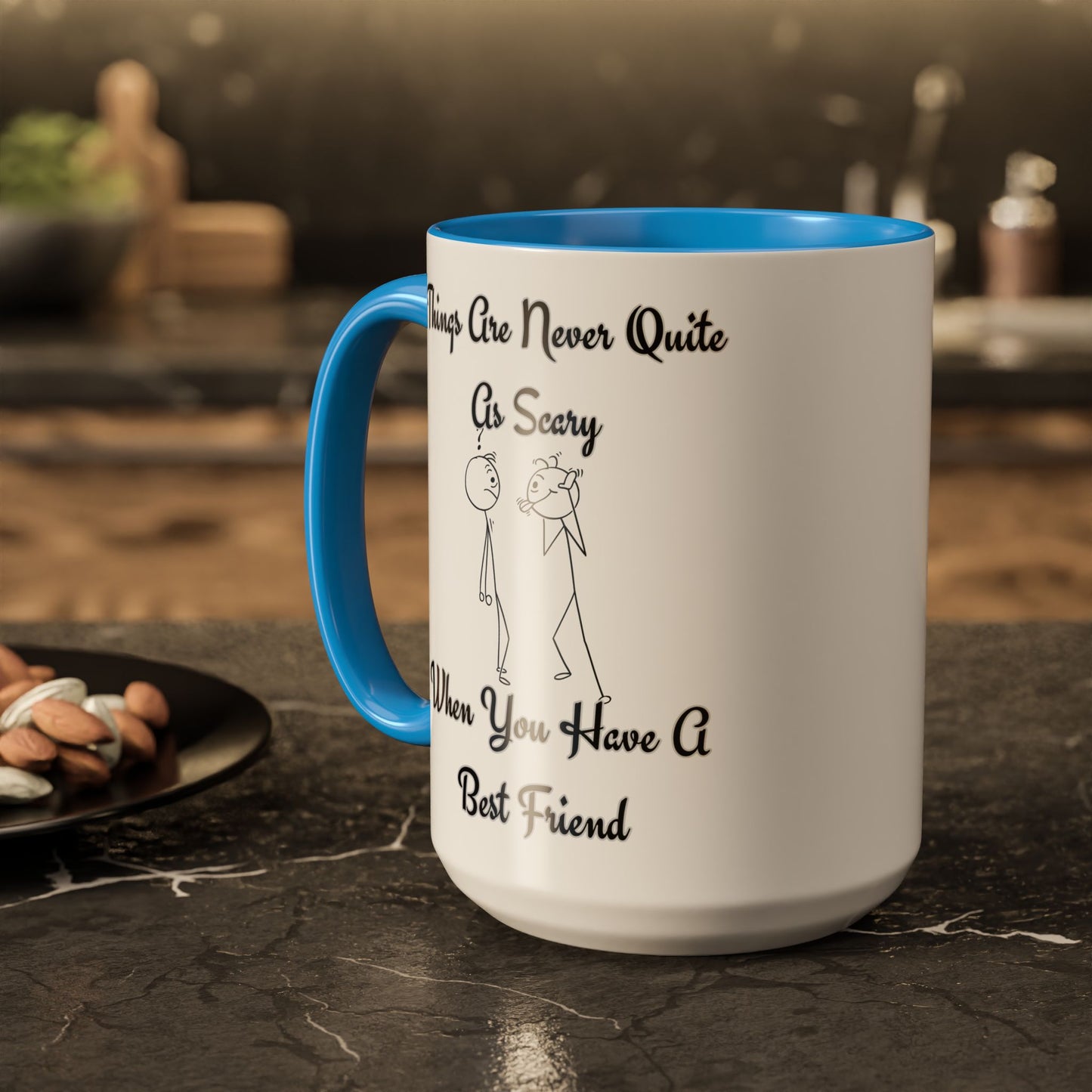 Best Friend Quote Mug, Friendship Gift, Coffee Cup, Motivational Mug, Funny Present for Friends
