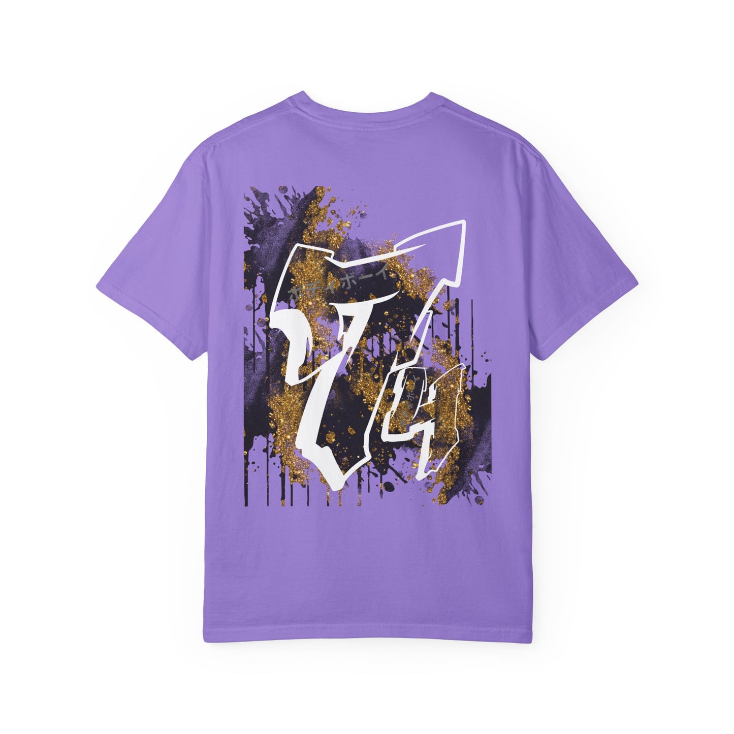 Stylish Skull & Splatter Unisex T-Shirt, Casual Tee, Vintage Graphic Shirt, Skater Fashion, Streetwear Top