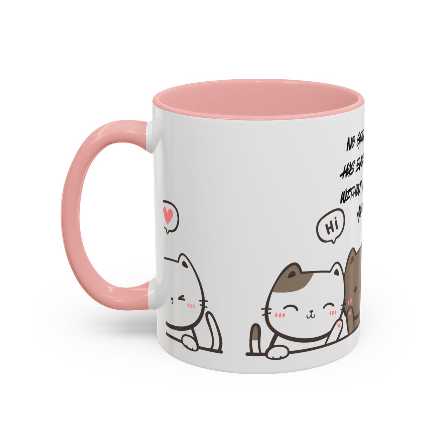 Cute Cat Quote Coffee Mug, Cat Lover Gift, Fun Kitchen Decor, Office Mug, Gift for Cat Moms, Whimsical Cat Theme