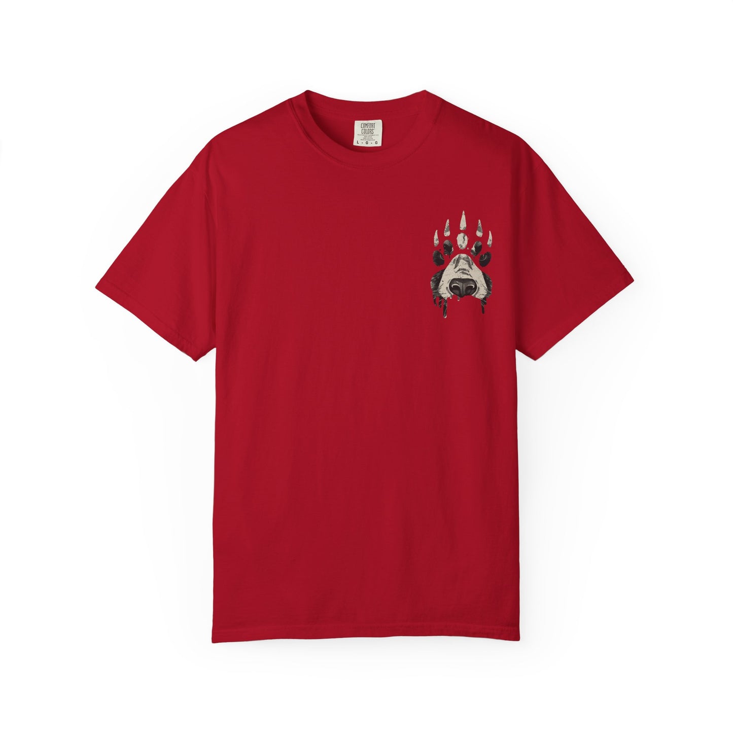 Bear Paw bodi boi Graphic T-Shirt, Unisex Nature Tee, Wildlife Lover Gift, Camping Apparel, Outdoor Adventure Shirt
