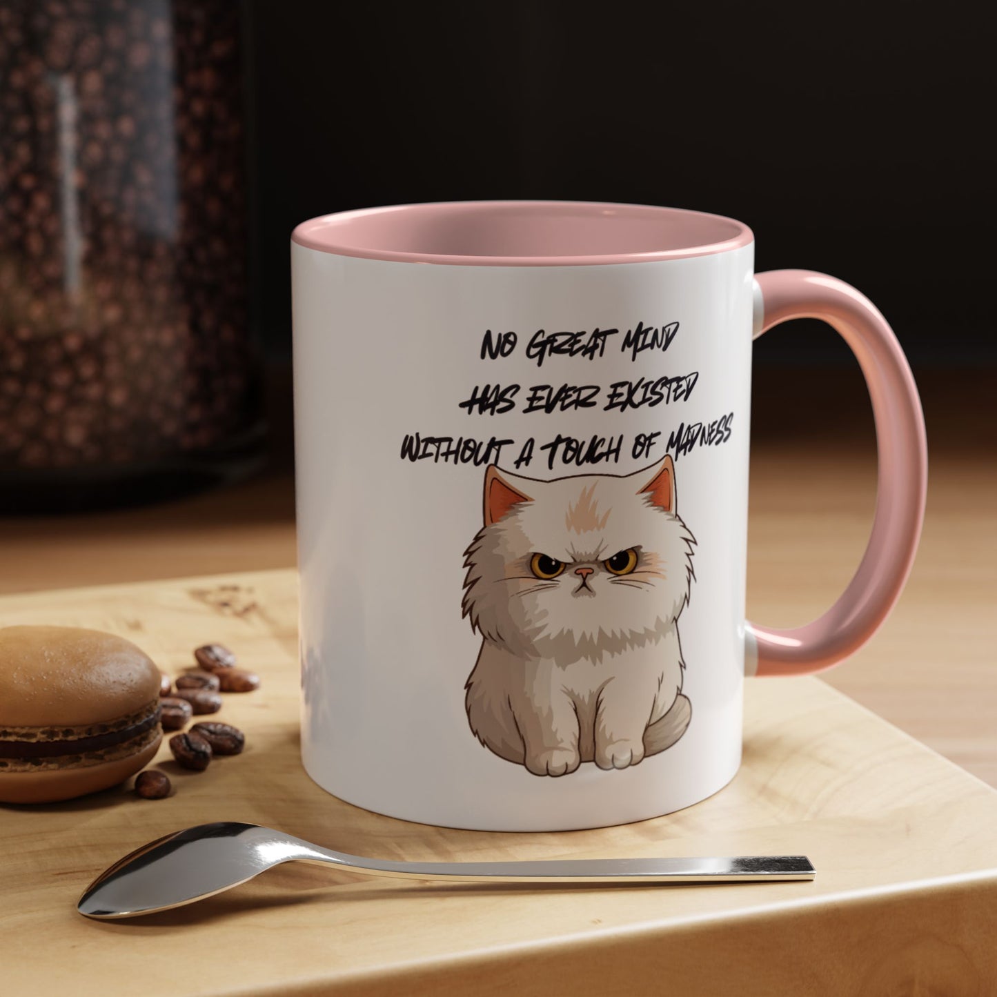 Funny Cat Quote Coffee Mug | Gift for Cat Lovers | Unique Tea Cup | Pet Owner Present | Cute Kitchen Decor | Humorous Mug