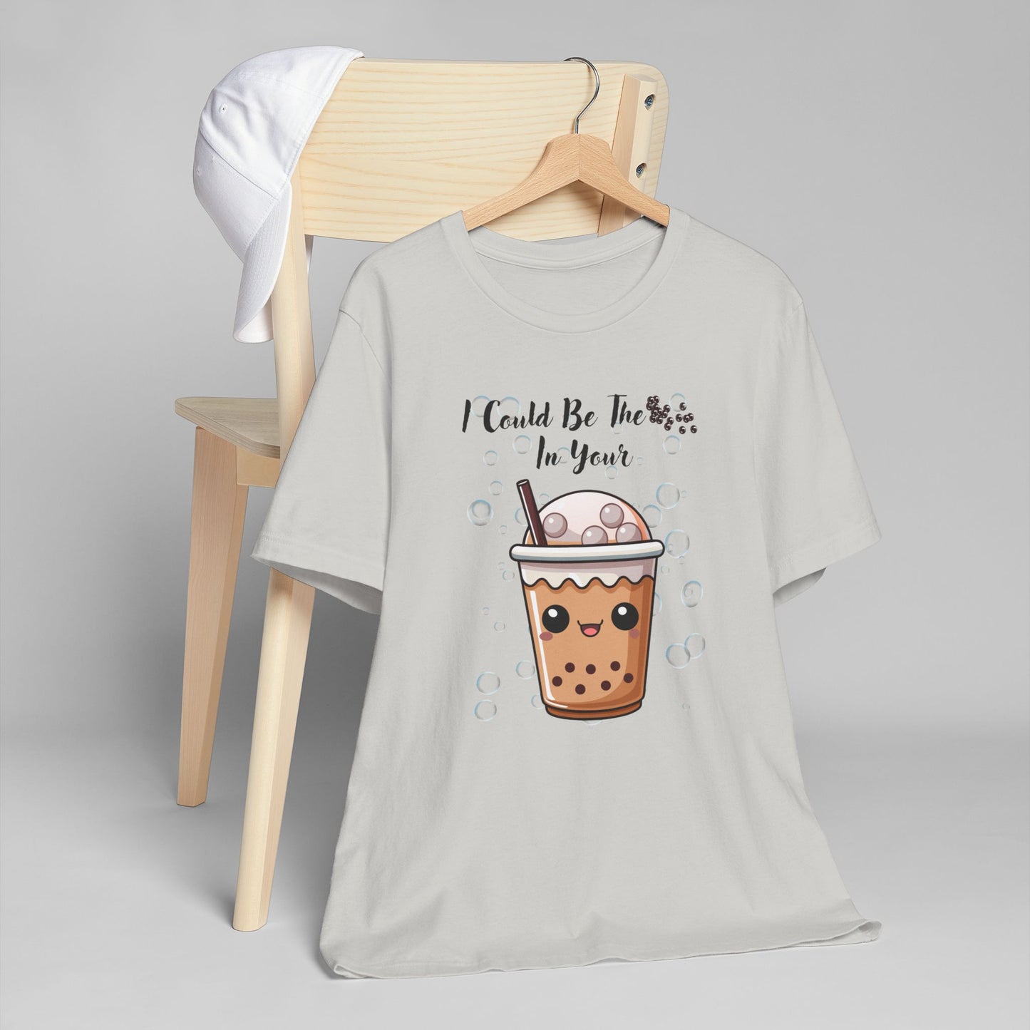 Cute Bubble Tea T-Shirt, Funny Drink Tee, Gift for Tea Lovers, Unisex Casual Shirt, Trendy Summer Wear, Coffee Addict Top
