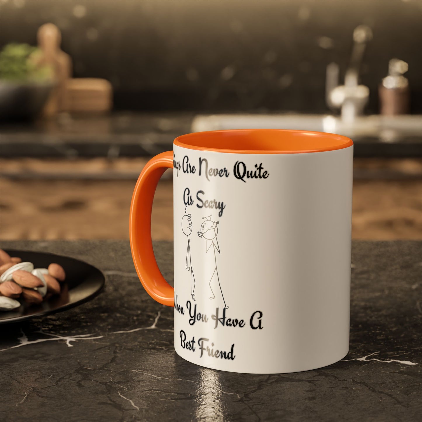 Best Friend Quote Mug, Friendship Gift, Coffee Cup, Motivational Mug, Funny Present for Friends