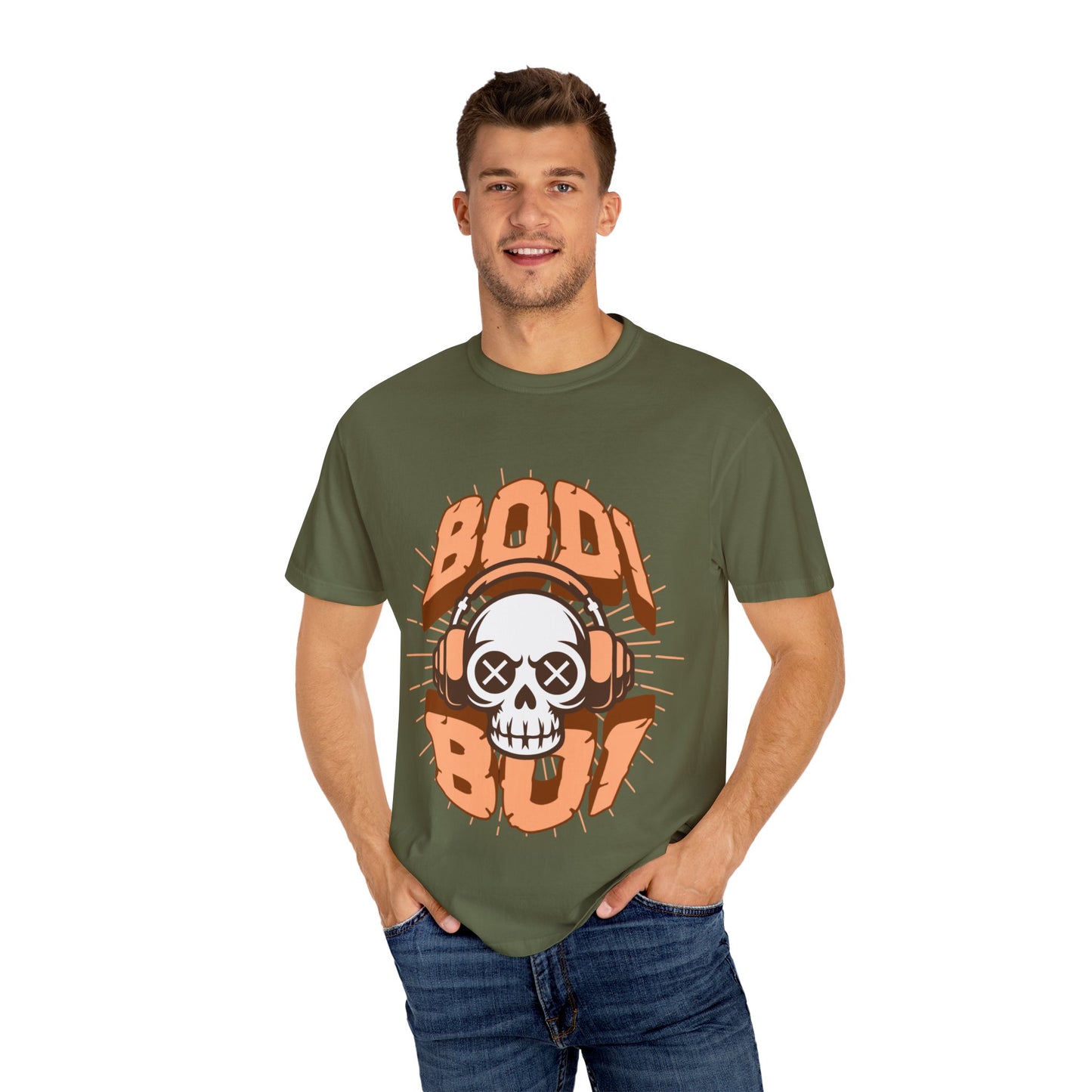 Edgy Skull Graphic Tee, Unisex T-shirt for Music Lovers, Casual Streetwear, Alternative Fashion, Gift for Him/Her