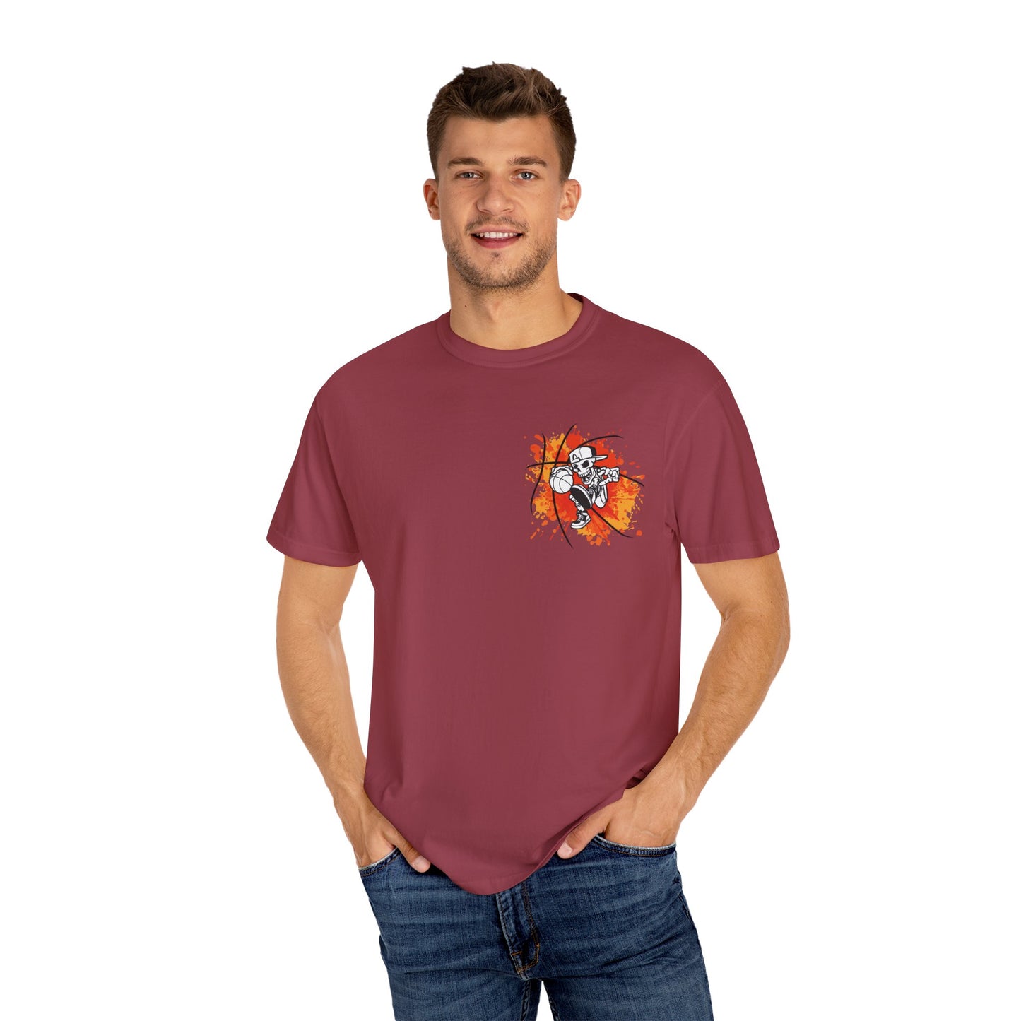 Living the Dream T-Shirt, Unisex Basketball Tee, Gift for Sports Lovers, Casual Wear, Unique Graphic T-Shirt, Streetwear Fashion