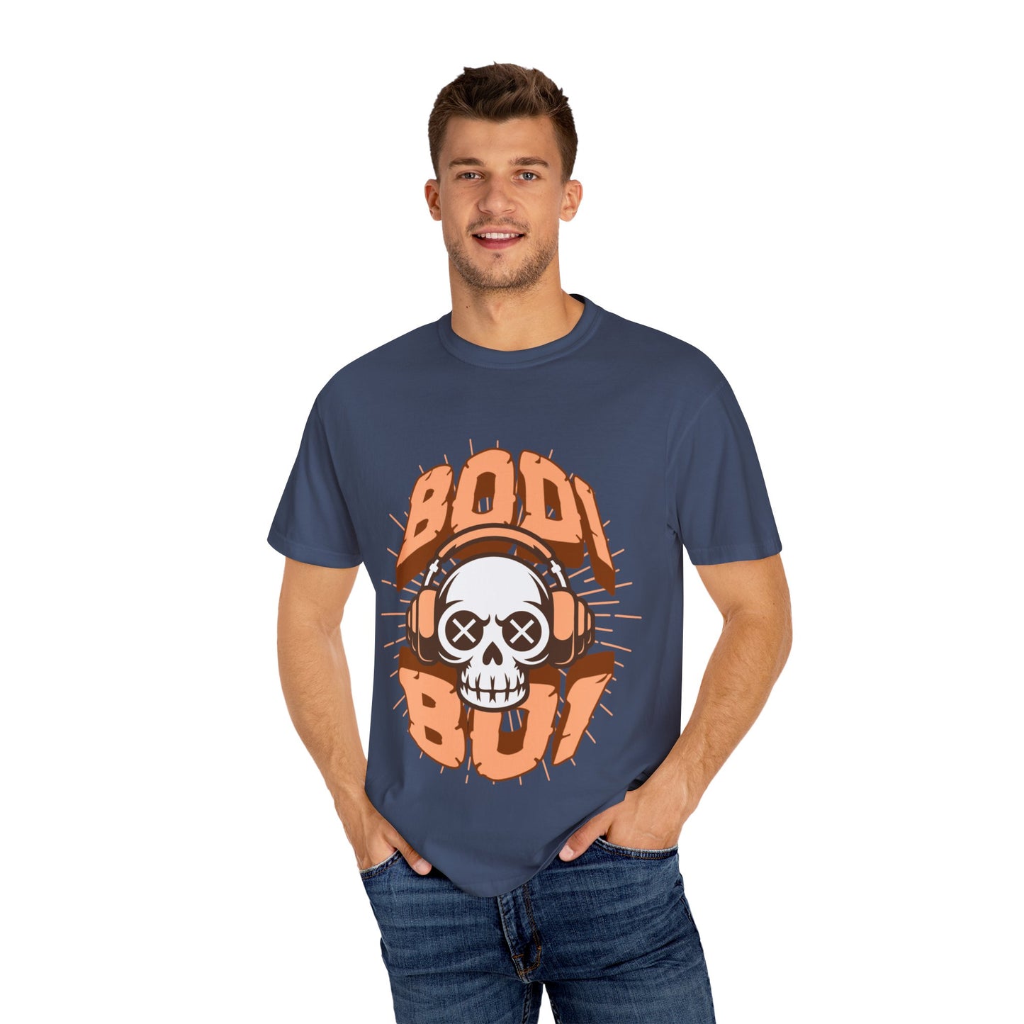 Edgy Skull Graphic Tee, Unisex T-shirt for Music Lovers, Casual Streetwear, Alternative Fashion, Gift for Him/Her