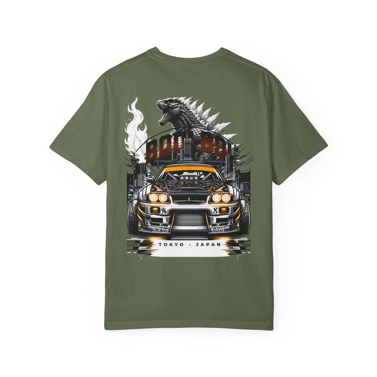 Tokyo-Inspired Unisex T-Shirt, Bodi Boi Car Design, Casual Wear, Gift for Car Lovers, Unique Graphic Tee, Streetwear Fashion, Retro Style