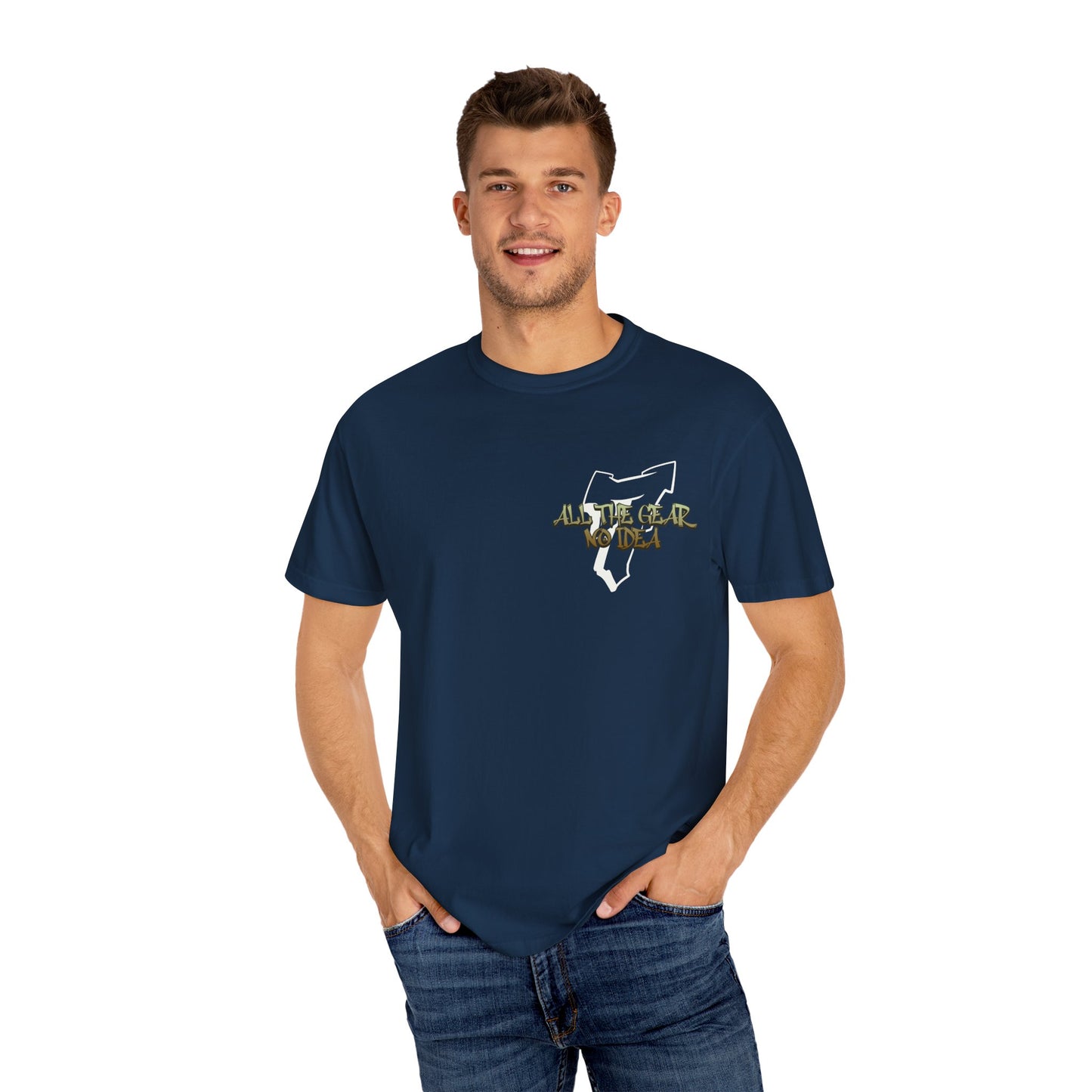 Motorcycle Club T-Shirt | Unisex Garment-Dyed Tee | Cool Rider Style, Casual Wear, Gift for Biker Enthusiasts, Men & Women