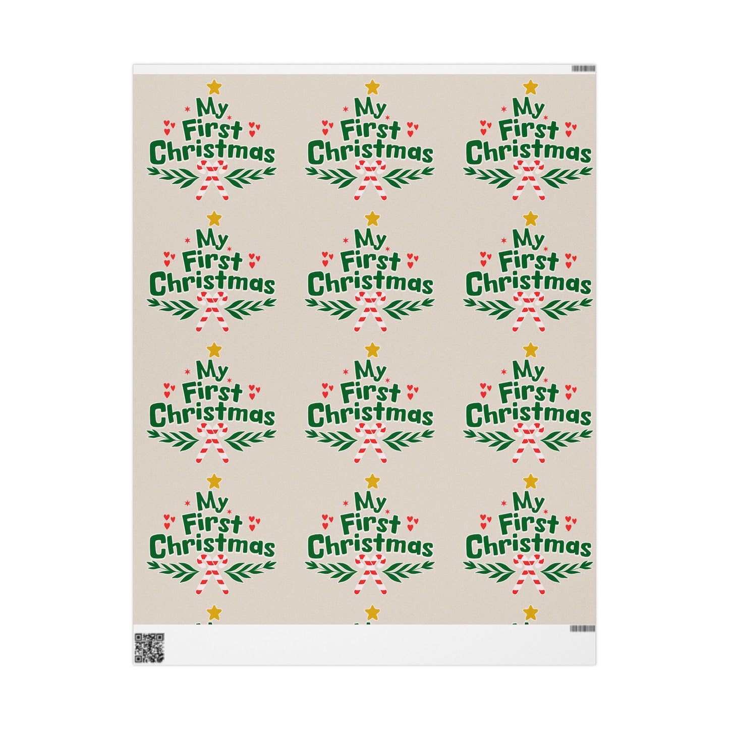 First xmas, Holiday Gift Wrap, Christmas Packaging, Eco-Friendly Wrap, Seasonal Decor, Unique Gift Presentation