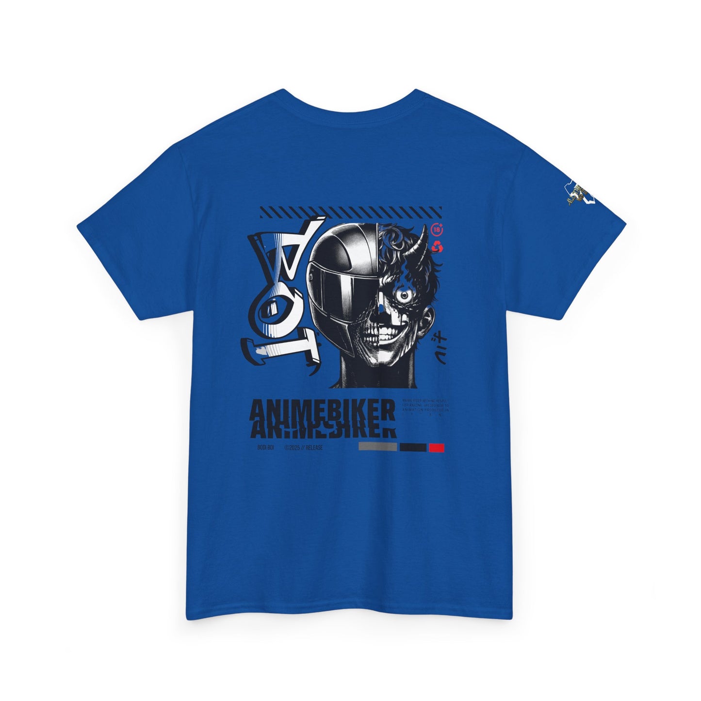 Anime-Inspired Unisex Heavy Cotton Tee | Casual Streetwear | Gift for Gamers, Anime Lovers, Unique Graphic Tee, Everyday Fashion