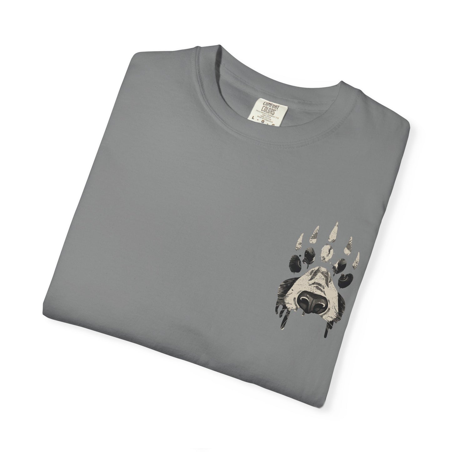Bear Paw bodi boi Graphic T-Shirt, Unisex Nature Tee, Wildlife Lover Gift, Camping Apparel, Outdoor Adventure Shirt