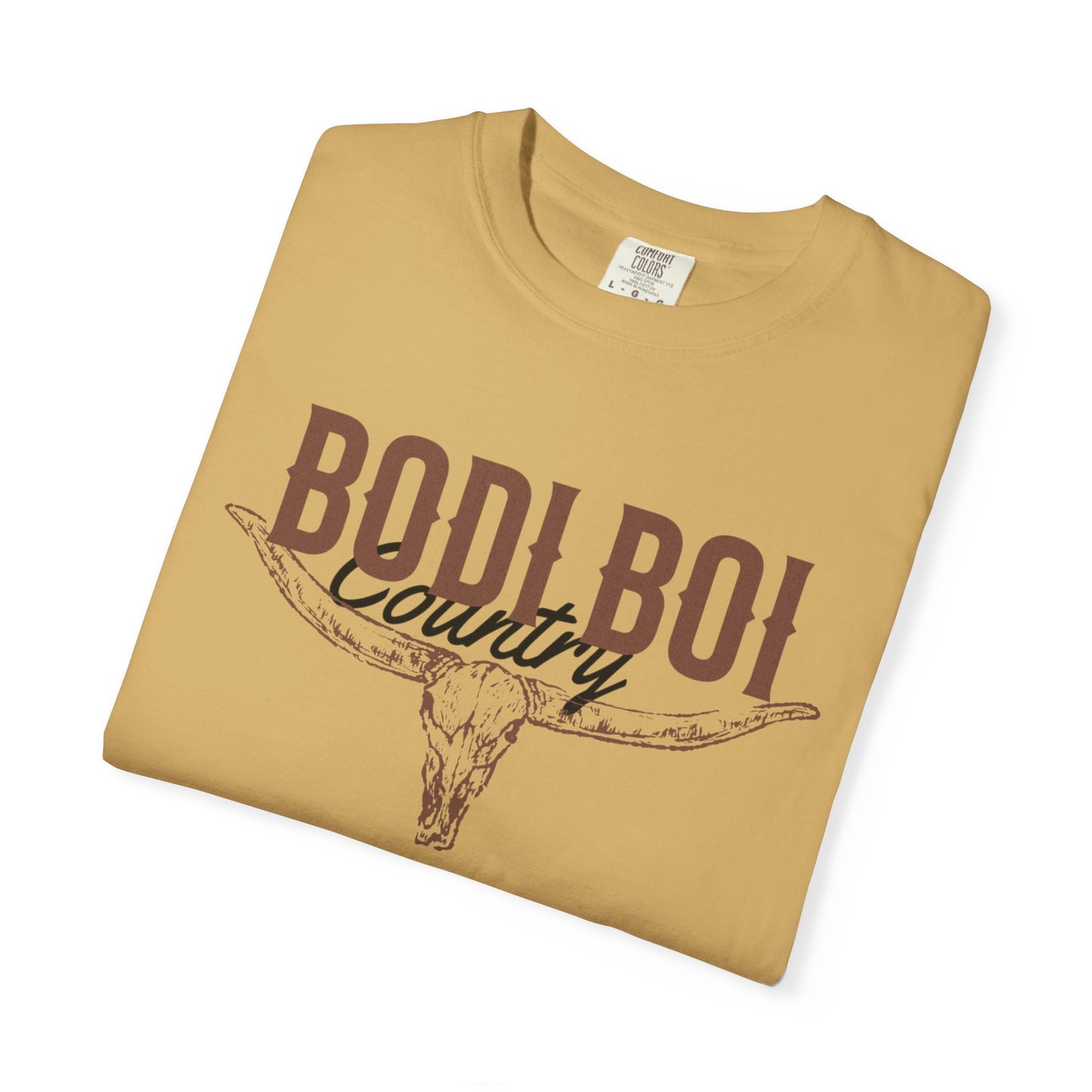 Unisex Cowboy Rodeo T-Shirt, BODI BOI Country Tee, Western Apparel, Country Music Gift, Rodeo Fan Shirt