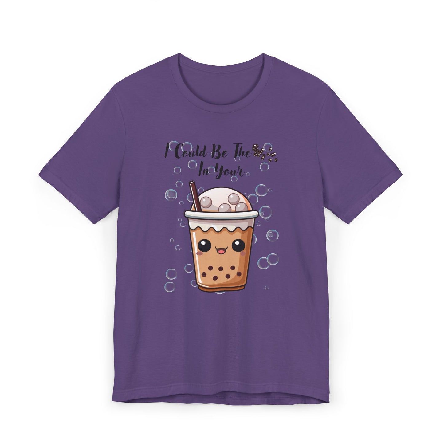 Cute Bubble Tea T-Shirt, Funny Drink Tee, Gift for Tea Lovers, Unisex Casual Shirt, Trendy Summer Wear, Coffee Addict Top