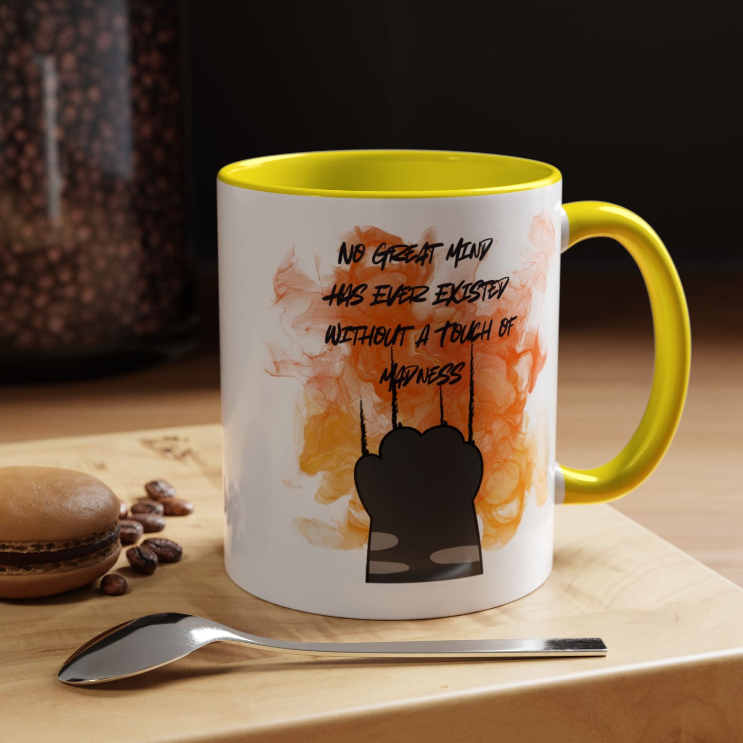 Inspirational Coffee Mug, Artsy Quote Mug, Unique Gift for Creatives, Motivational Brew Cup, Perfect for Home Office