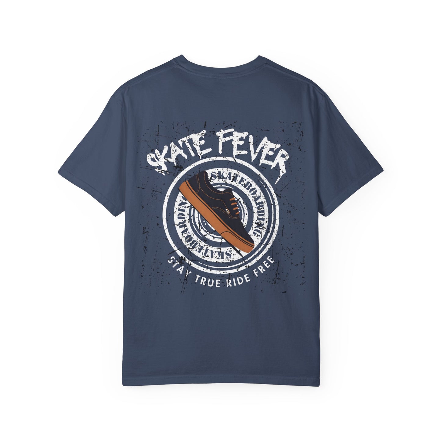Skate Fever Unisex T-shirt - Retro Skateboarding Tee, Gift for Skaters, Streetwear, Casual Style, Birthday, Chill Vibes