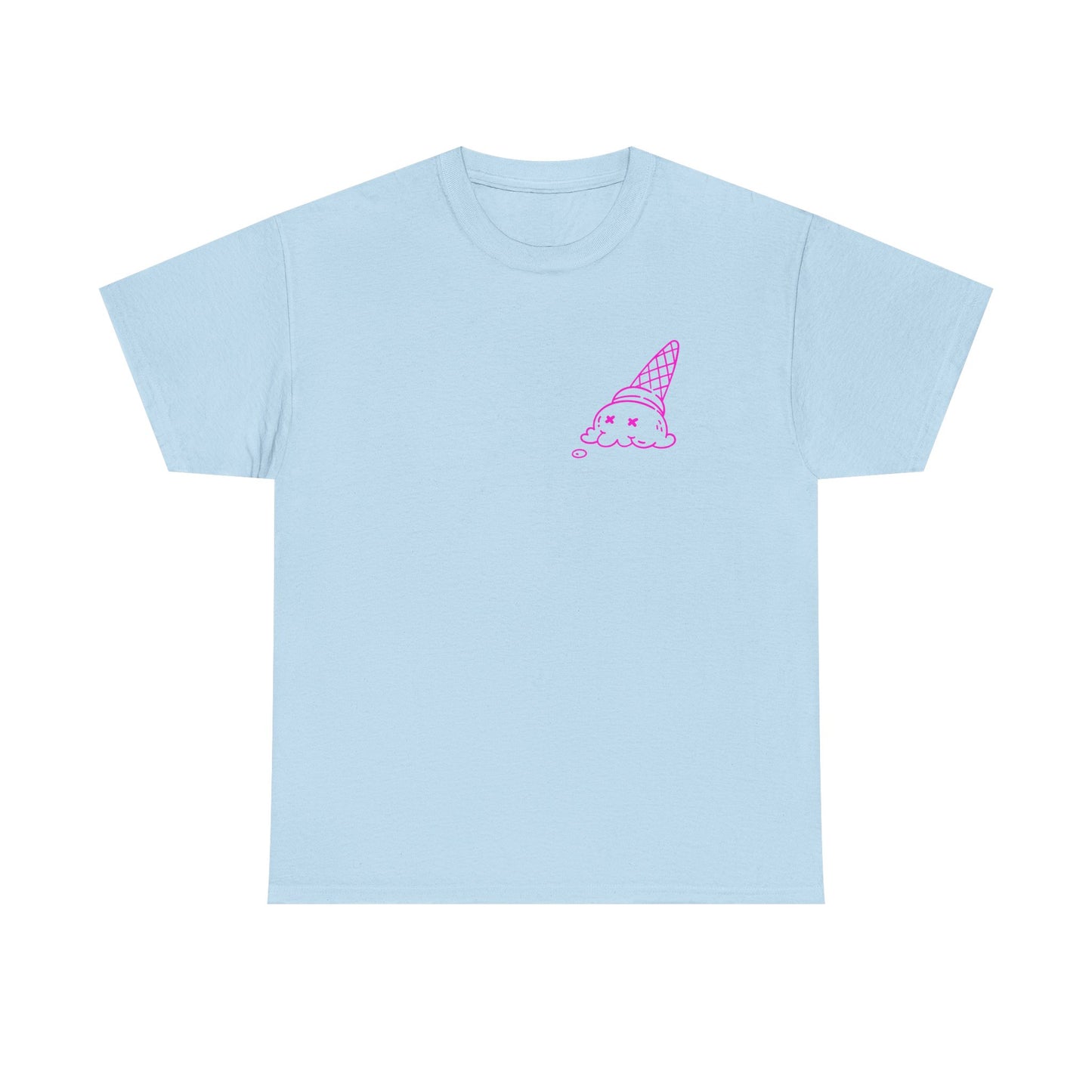 Whimsical Unisex Tee with Dessert Design, Fun Graphic Shirt for Parties, Casual Wear, Gift for Food Lovers, Cute Apparel