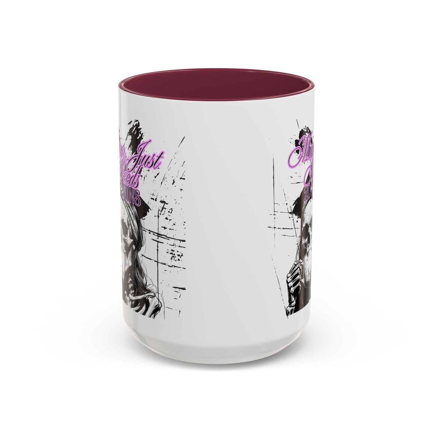 Mum Just Needs 20 min | Perfect for Coffee Lovers, Halloween Decor, Gift for Her, Unique Homeware, Fun Office Mug