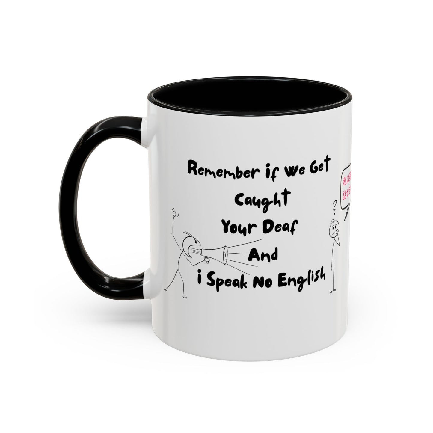 Humorous Accent Coffee Mug, Funny Gift for Language Lovers, Quirky Tea Mug, Cute Coffee Cup, Ideal for Friends, Family, or Students