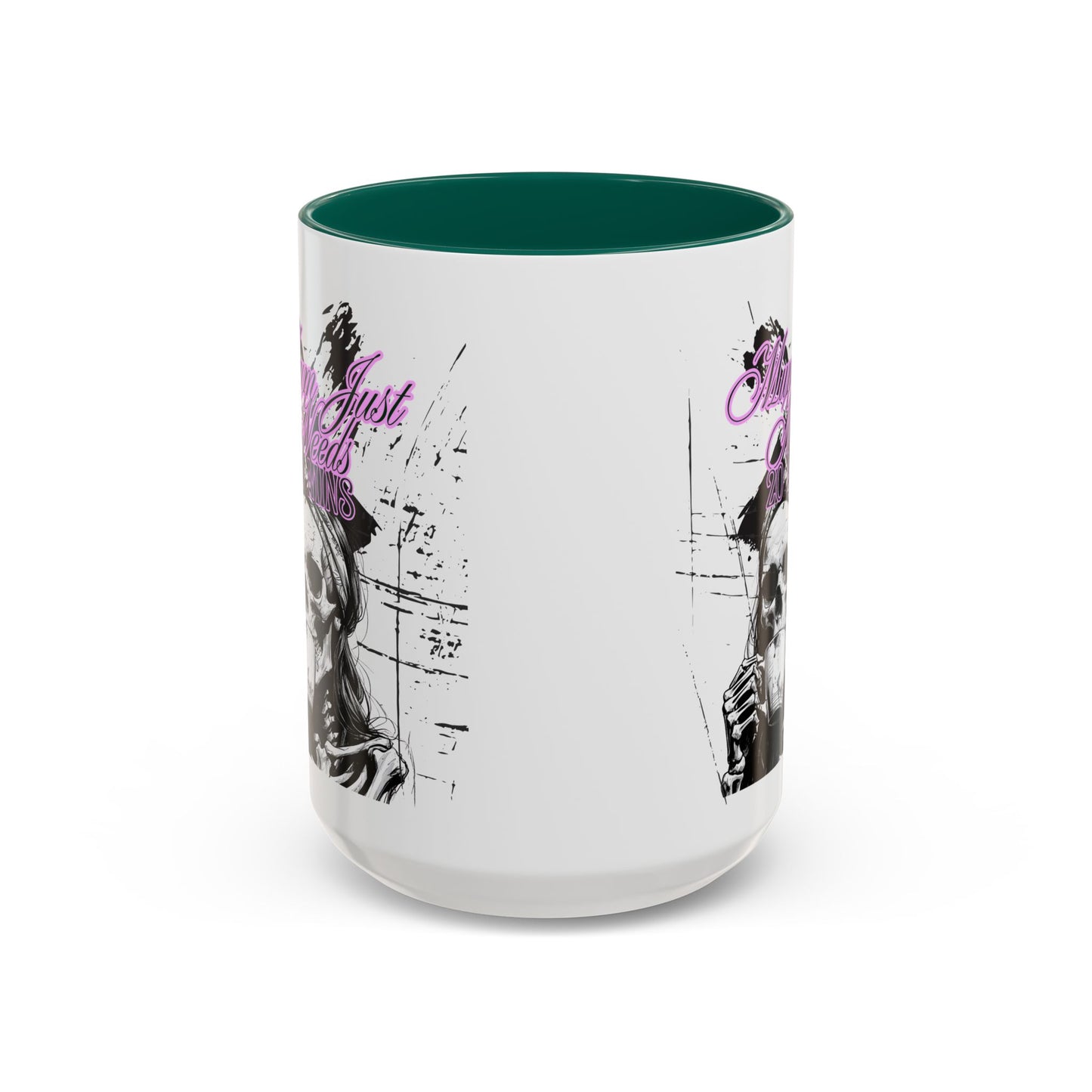 Mum Just Needs 20 min | Perfect for Coffee Lovers, Halloween Decor, Gift for Her, Unique Homeware, Fun Office Mug