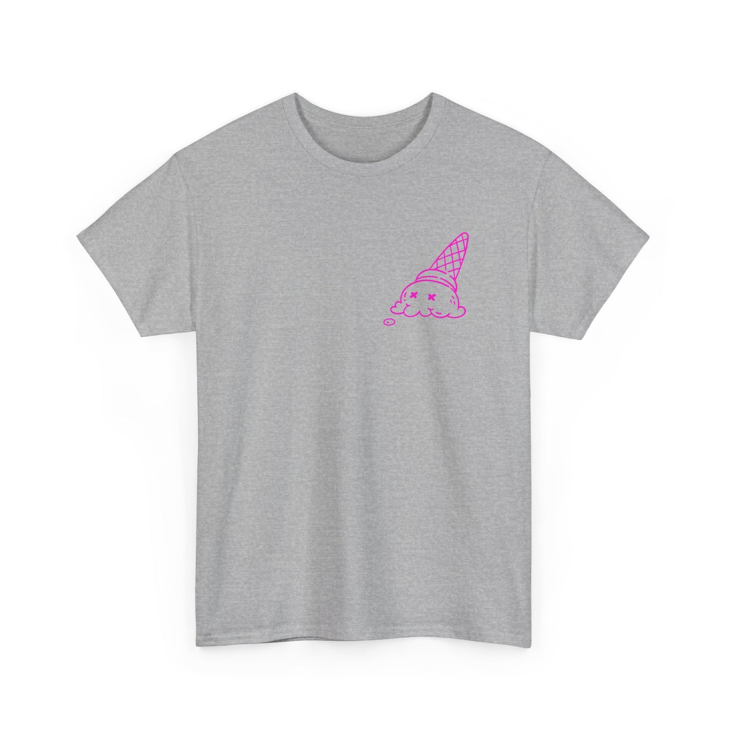 Whimsical Unisex Tee with Dessert Design, Fun Graphic Shirt for Parties, Casual Wear, Gift for Food Lovers, Cute Apparel