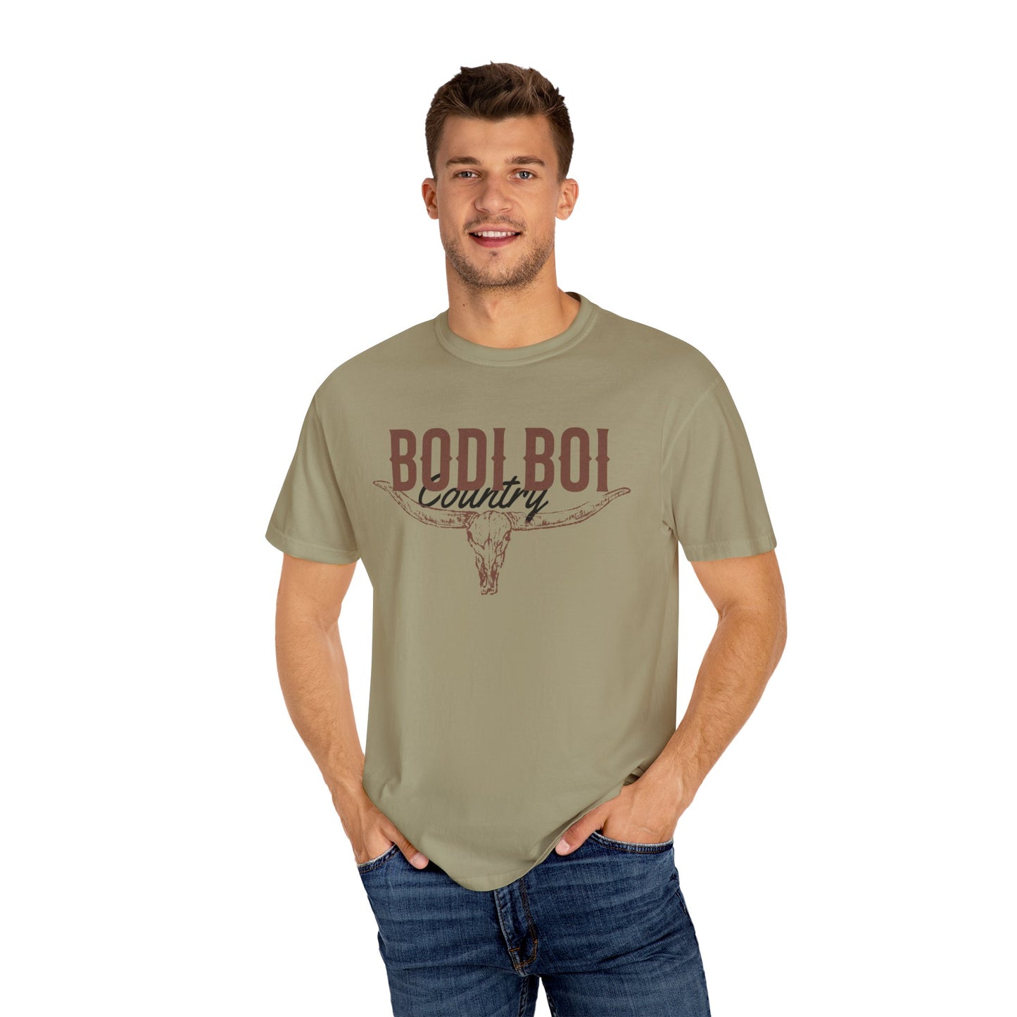 Unisex Cowboy Rodeo T-Shirt, BODI BOI Country Tee, Western Apparel, Country Music Gift, Rodeo Fan Shirt