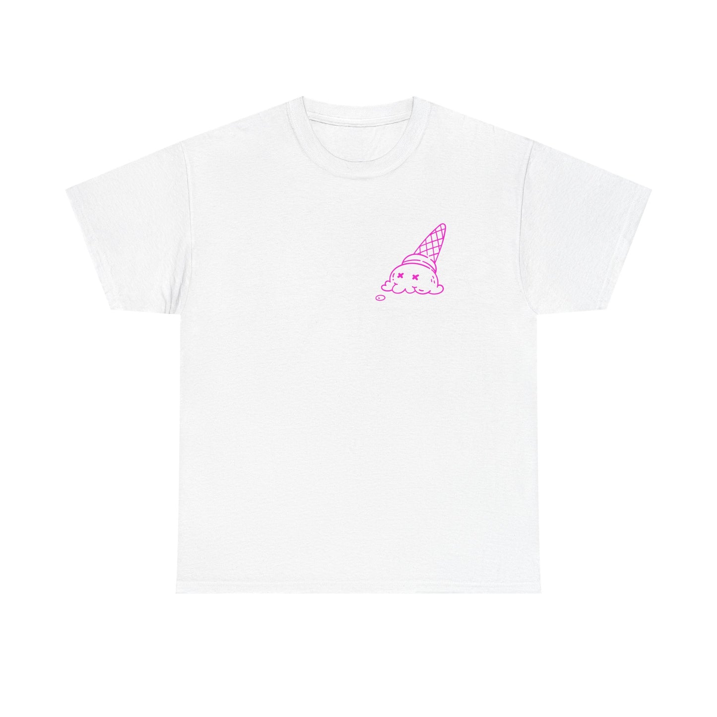 Whimsical Unisex Tee with Dessert Design, Fun Graphic Shirt for Parties, Casual Wear, Gift for Food Lovers, Cute Apparel