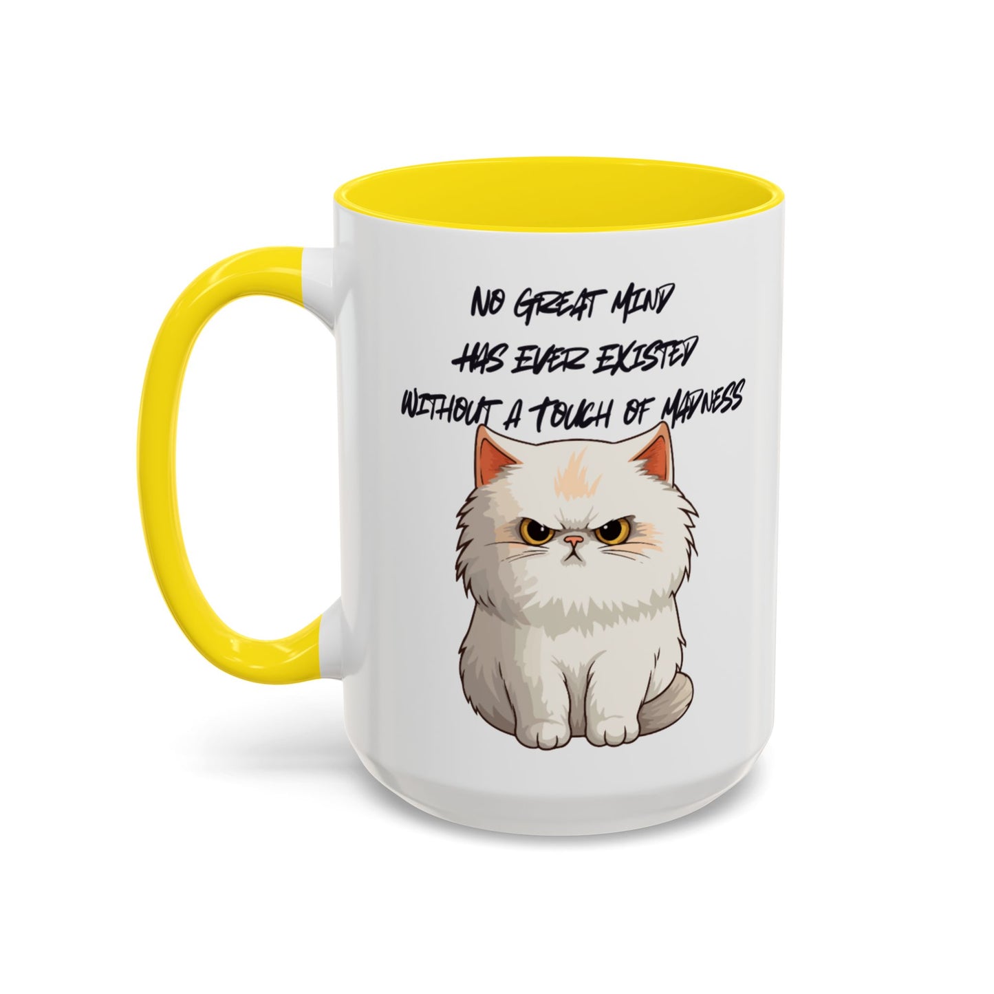 Funny Cat Quote Coffee Mug | Gift for Cat Lovers | Unique Tea Cup | Pet Owner Present | Cute Kitchen Decor | Humorous Mug