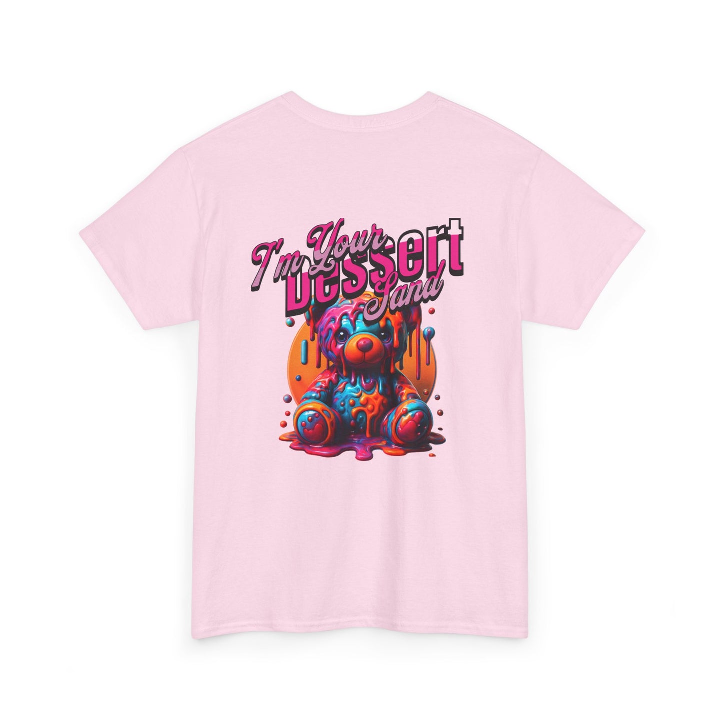 Whimsical Unisex Tee with Dessert Design, Fun Graphic Shirt for Parties, Casual Wear, Gift for Food Lovers, Cute Apparel