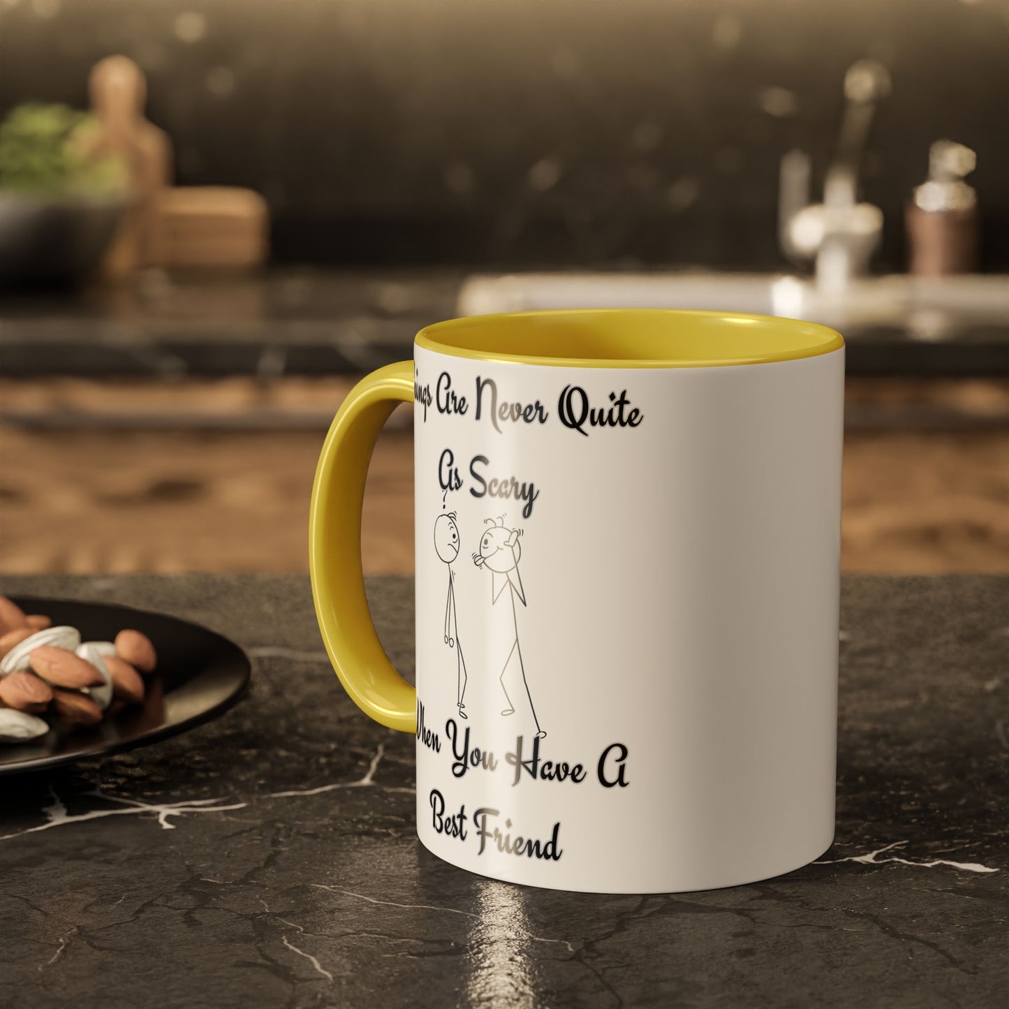 Best Friend Quote Mug, Friendship Gift, Coffee Cup, Motivational Mug, Funny Present for Friends
