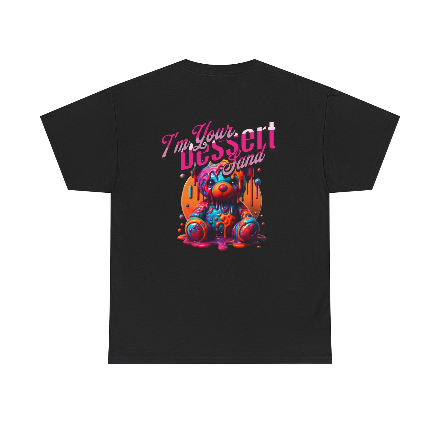 Whimsical Unisex Tee with Dessert Design, Fun Graphic Shirt for Parties, Casual Wear, Gift for Food Lovers, Cute Apparel