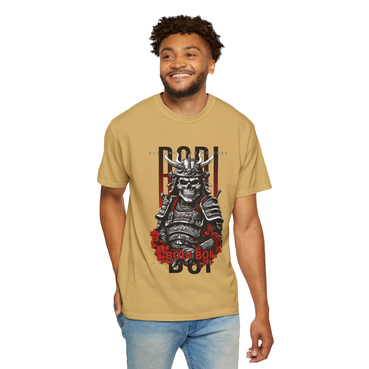Samurai Graphic T-Shirt - Unisex Tee for Anime Lovers, Cool Gift for Birthdays, Unique Style for Everyday Wear, Graphic Tee
