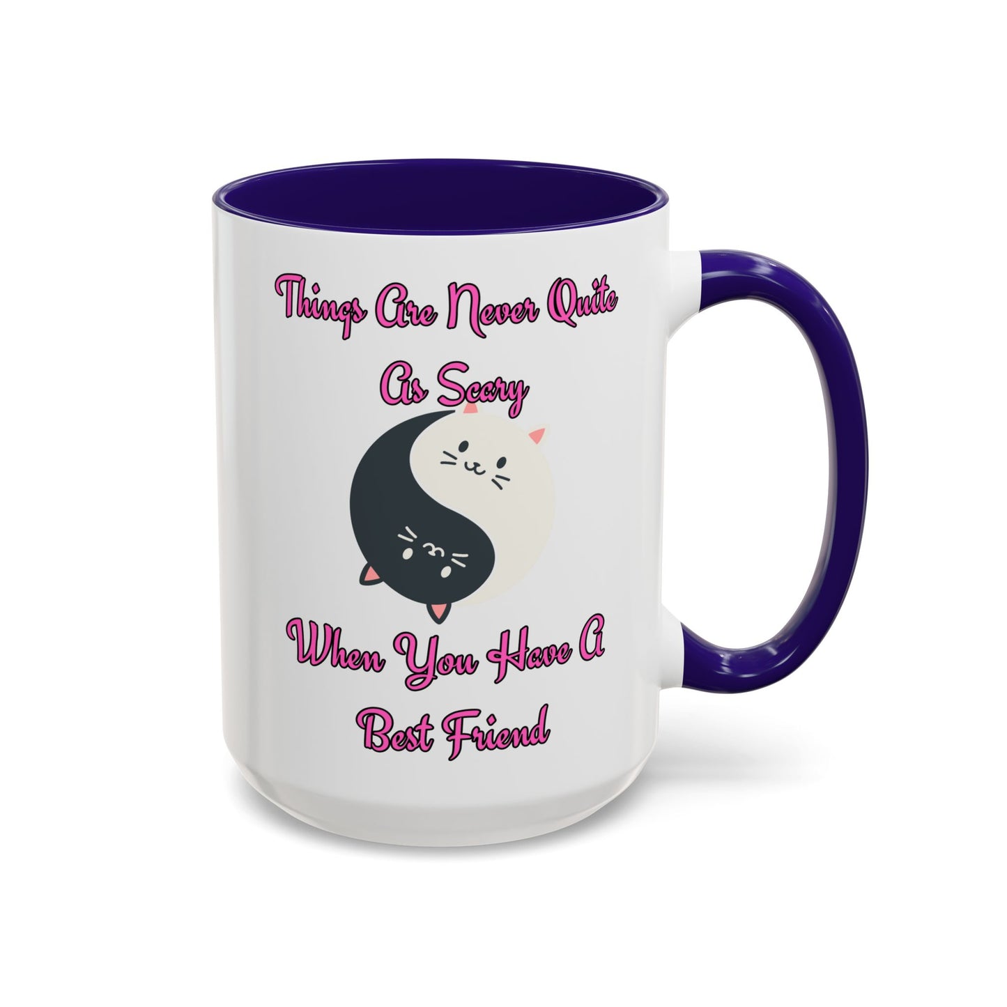 Cute Best Friend Coffee Mug | Colorful Ceramic Mug for Friendship | Gift for Besties, Birthdays, Friendship Day, Cute Mug