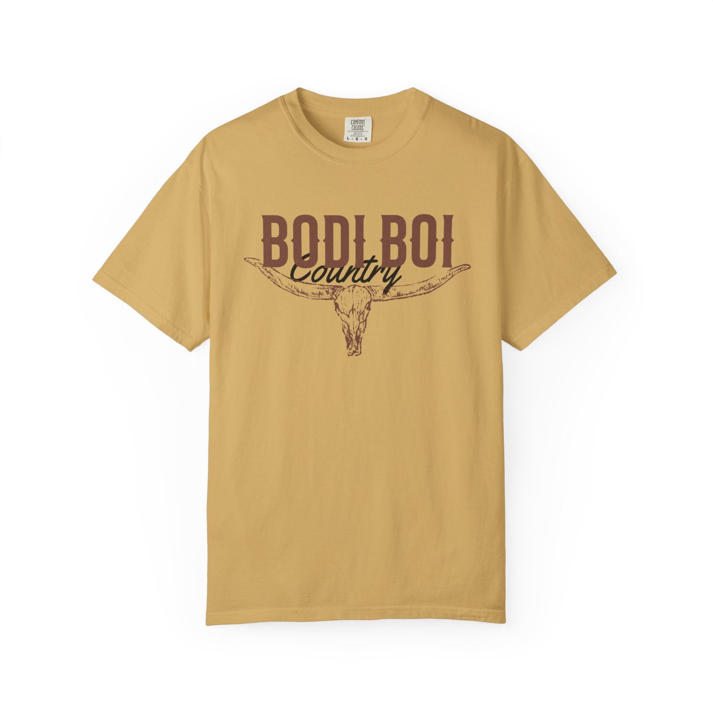 Unisex Cowboy Rodeo T-Shirt, BODI BOI Country Tee, Western Apparel, Country Music Gift, Rodeo Fan Shirt