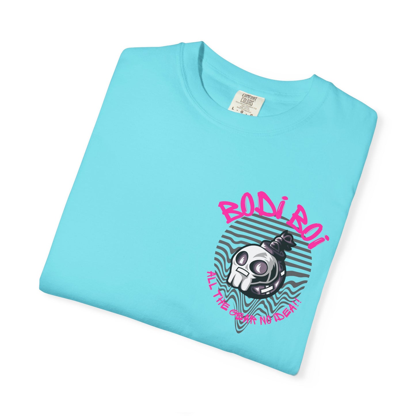 Bodi Boi Skull Graphic Unisex T-Shirt | Edgy Streetwear, Gothic Tee, Gift for Him, Halloween Apparel, Casual Wear