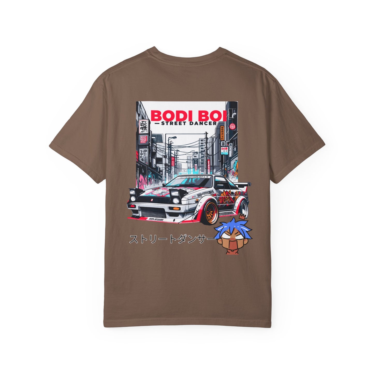 Bodi boi Street-Inspired Unisex T-Shirt for Dance and Car Enthusiasts