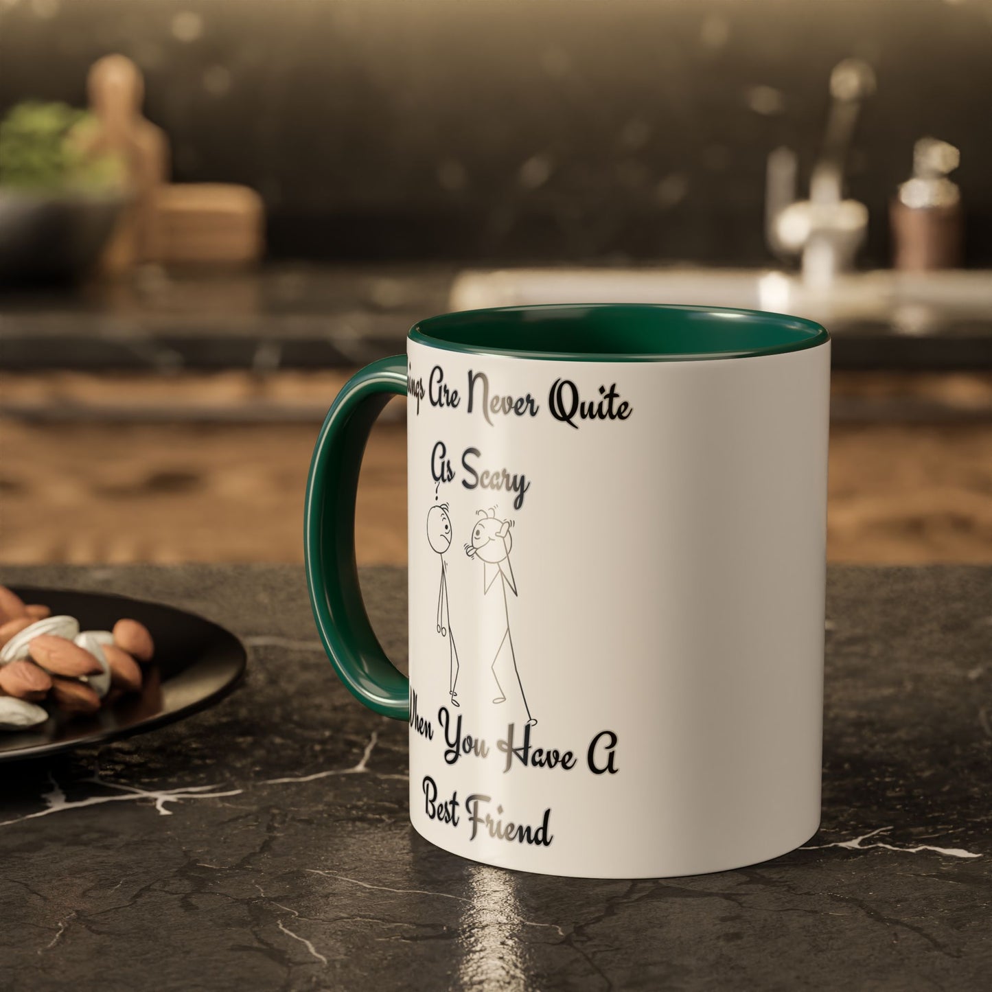 Best Friend Quote Mug, Friendship Gift, Coffee Cup, Motivational Mug, Funny Present for Friends