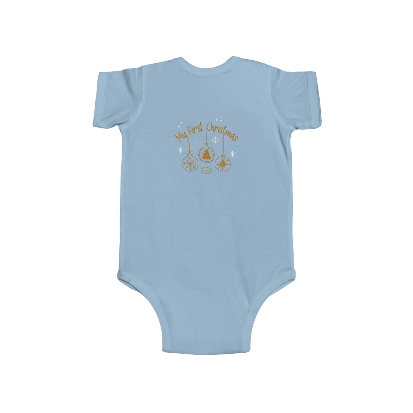 Infant Christmas Bodysuit, Baby Holiday Outfit, First Christmas Gift, Cute Baby Clothes, Baby Shower Present