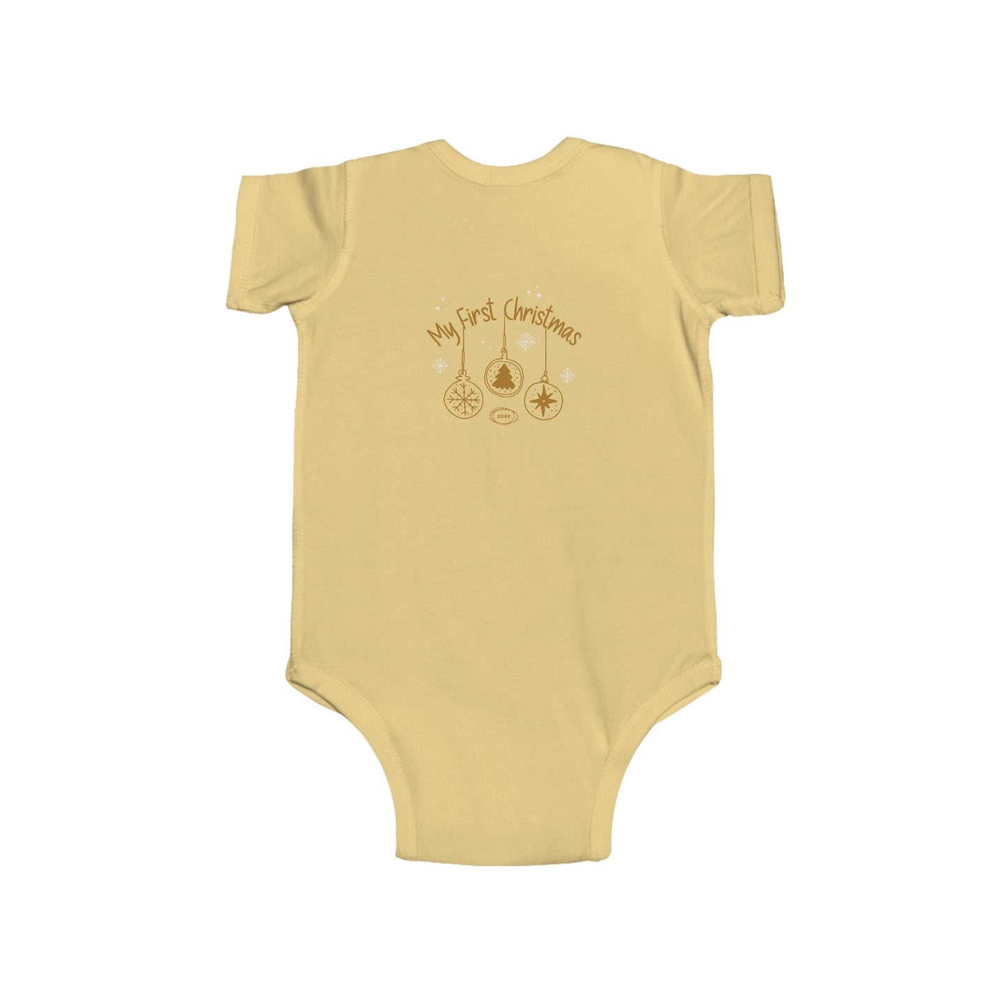 Infant Christmas Bodysuit, Baby Holiday Outfit, First Christmas Gift, Cute Baby Clothes, Baby Shower Present