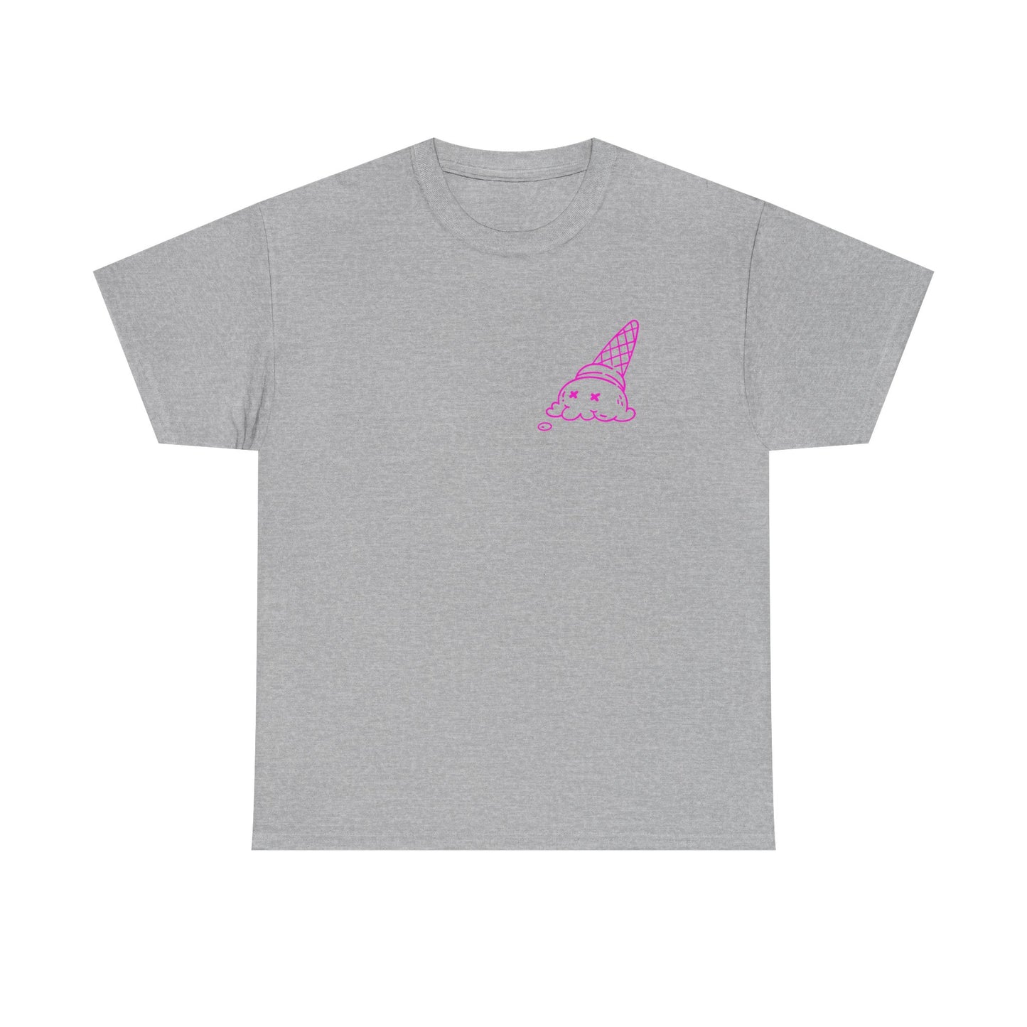 Whimsical Unisex Tee with Dessert Design, Fun Graphic Shirt for Parties, Casual Wear, Gift for Food Lovers, Cute Apparel
