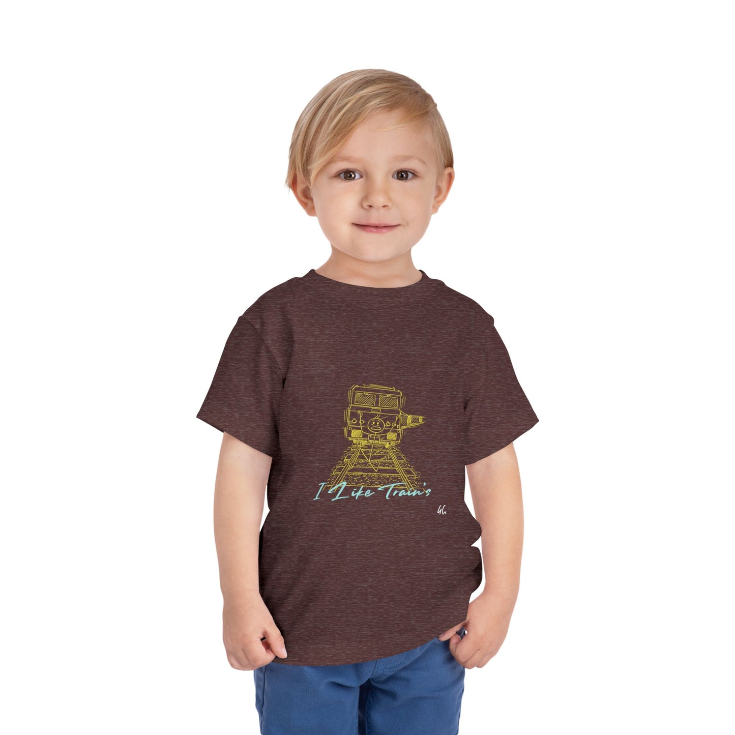 Toddler Short Sleeve Tee with Train and Mum slogans | Fun Kids T-Shirt for Playtime, Birthdays, Baby Showers, and Everyday Wear